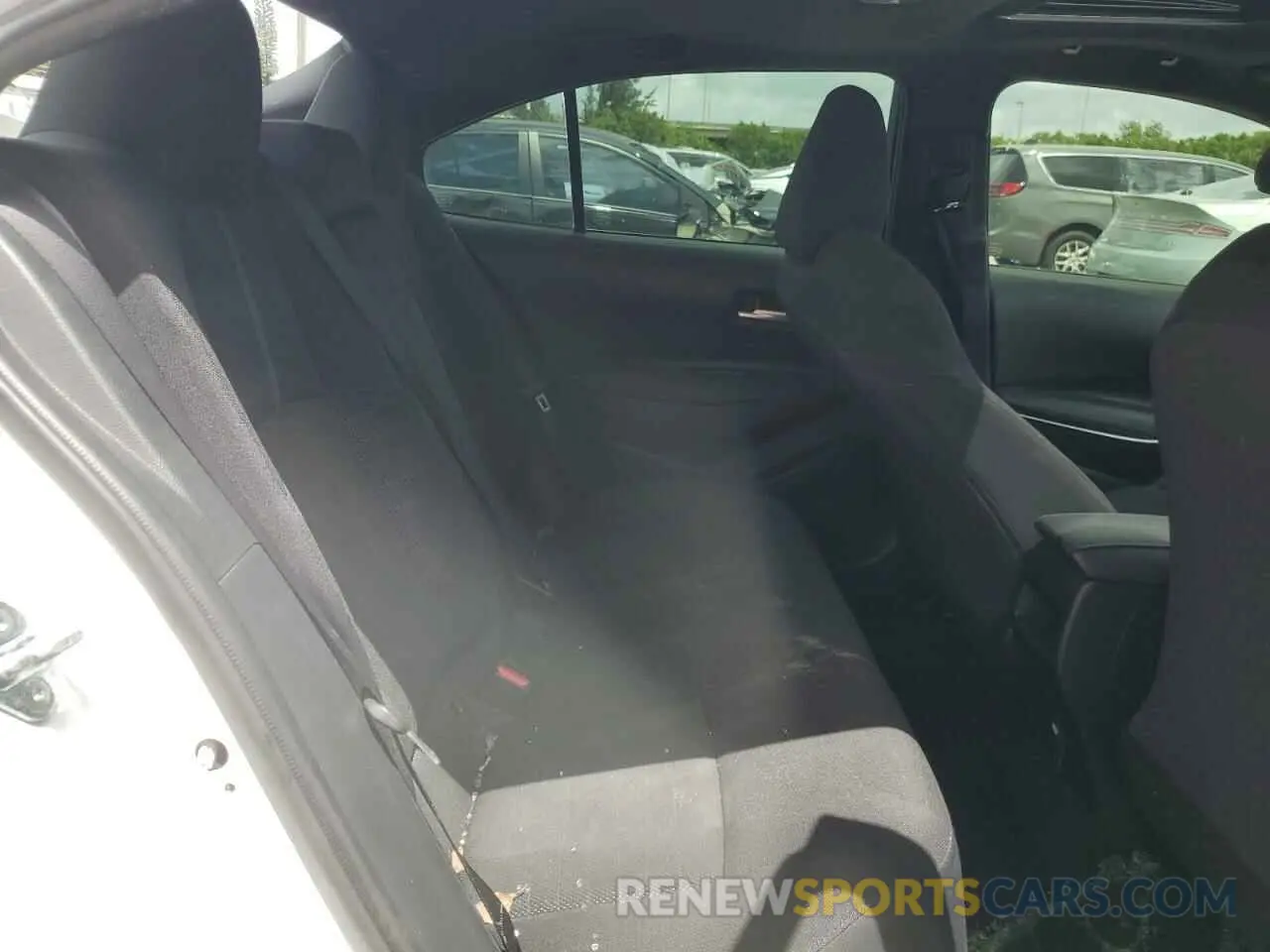 10 fotografías del automóvil dañado JTDM4MCE7NJ093332 TOYOTA COROLLA 2022