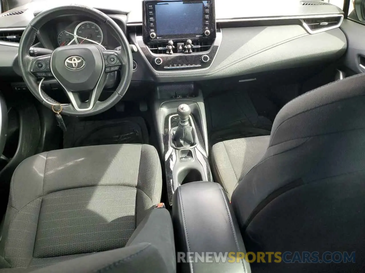 8 fotografías del automóvil dañado JTDM4MCE7NJ093332 TOYOTA COROLLA 2022