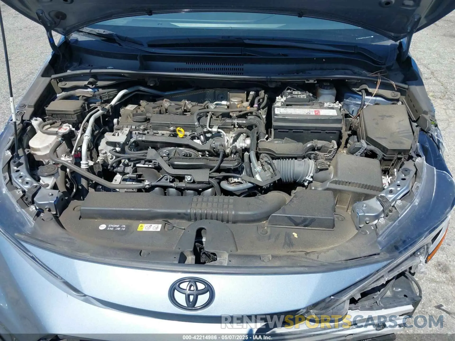 10 fotografías del automóvil dañado JTDP4MCE1NJ097972 TOYOTA COROLLA 2022