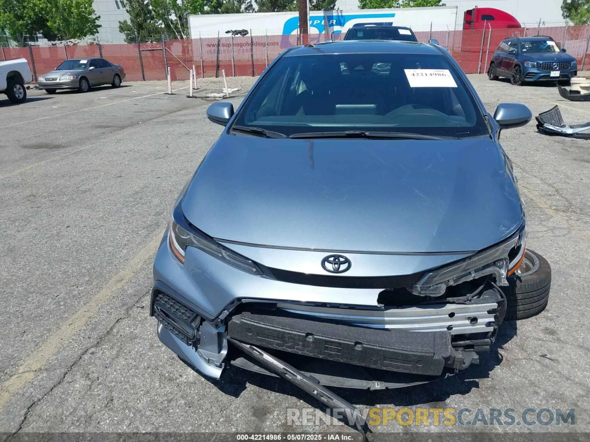 13 fotografías del automóvil dañado JTDP4MCE1NJ097972 TOYOTA COROLLA 2022
