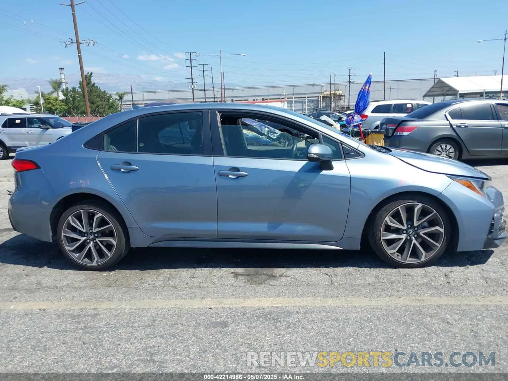 14 fotografías del automóvil dañado JTDP4MCE1NJ097972 TOYOTA COROLLA 2022