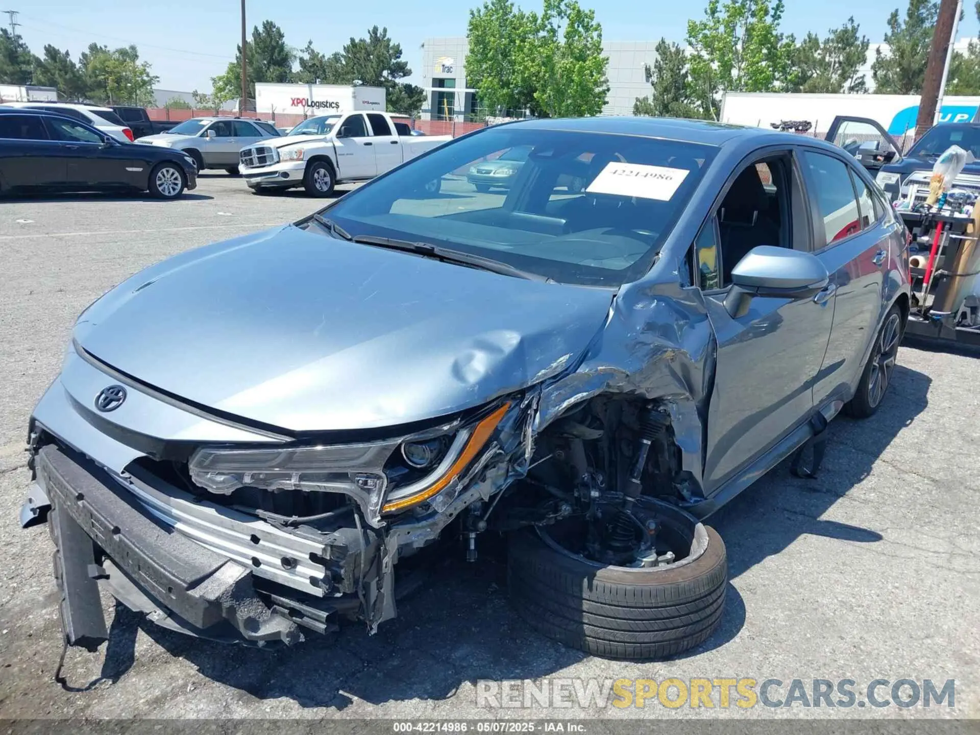 6 fotografías del automóvil dañado JTDP4MCE1NJ097972 TOYOTA COROLLA 2022