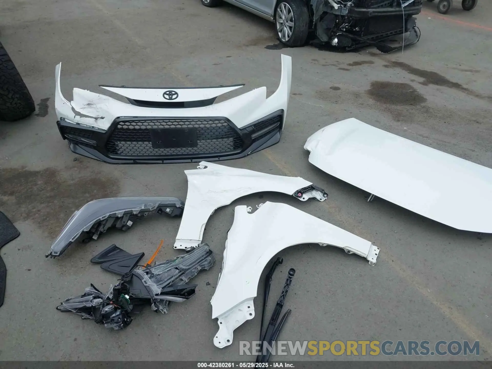 12 fotografías del automóvil dañado JTDP4MCE2N3503374 TOYOTA COROLLA 2022