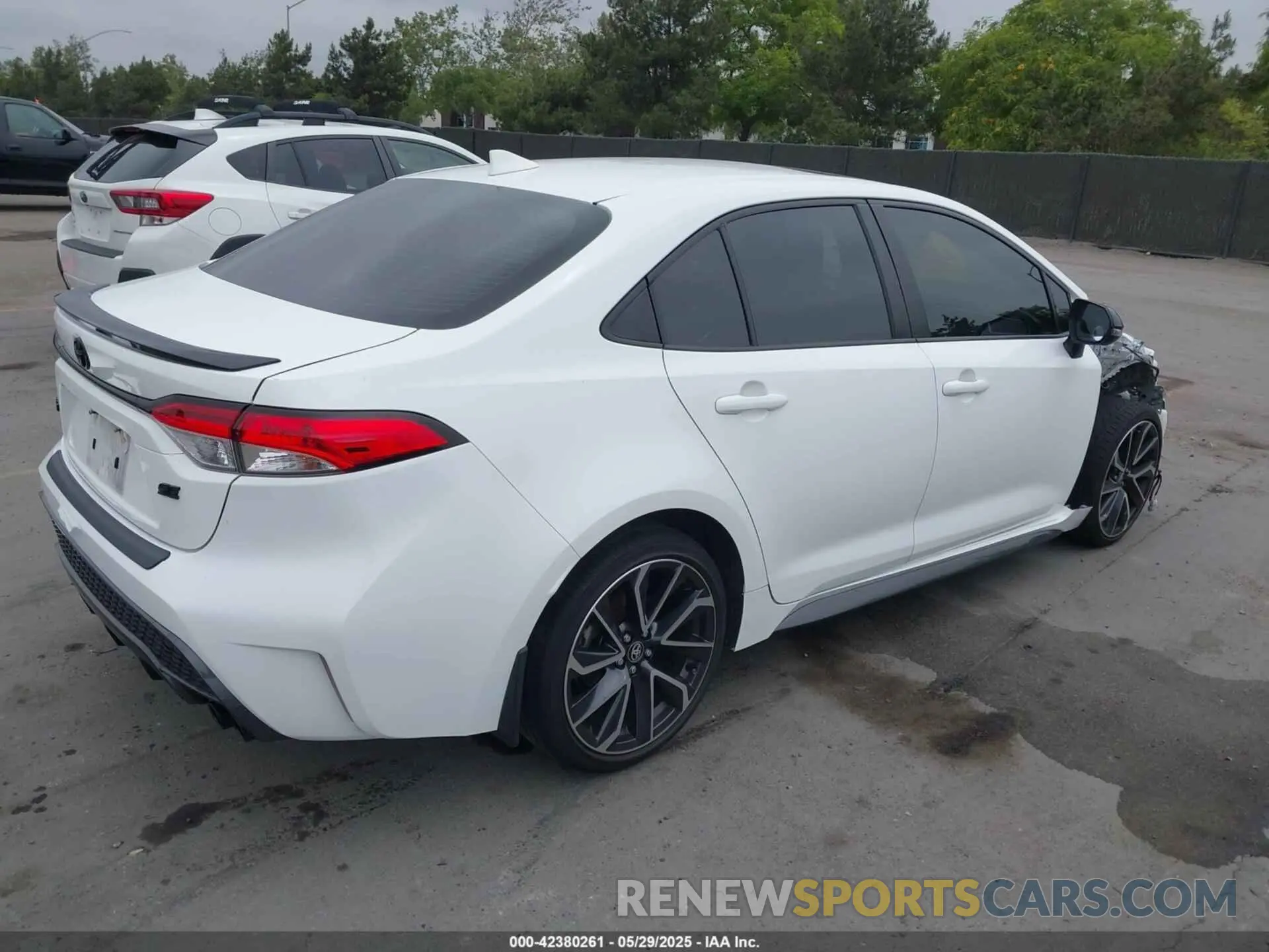 4 fotografías del automóvil dañado JTDP4MCE2N3503374 TOYOTA COROLLA 2022
