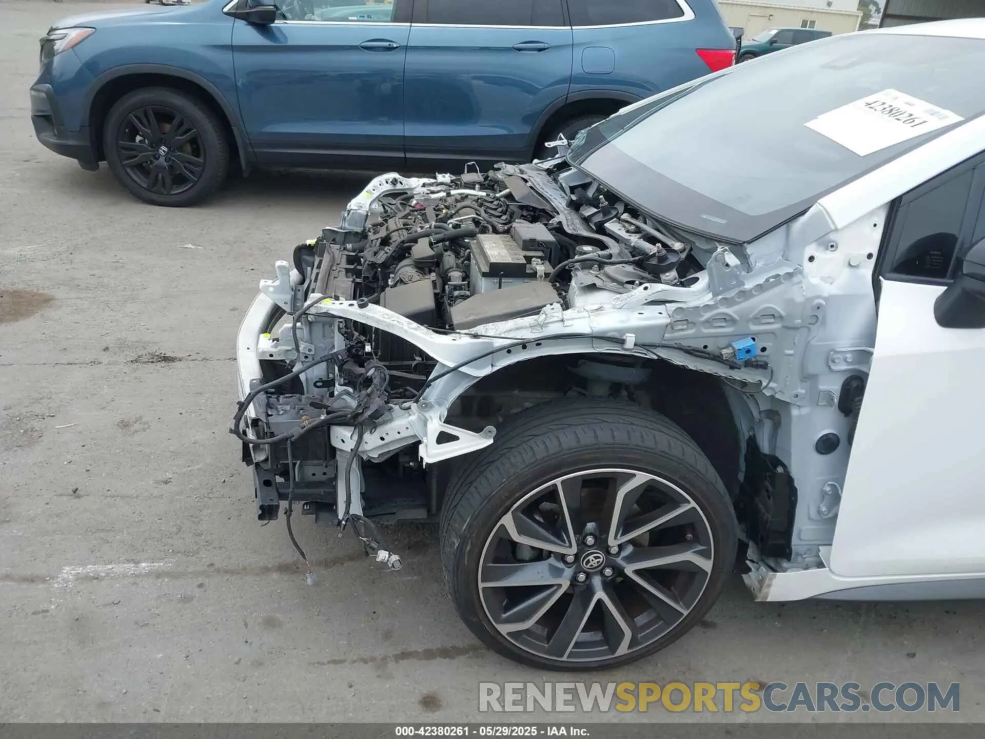 6 fotografías del automóvil dañado JTDP4MCE2N3503374 TOYOTA COROLLA 2022