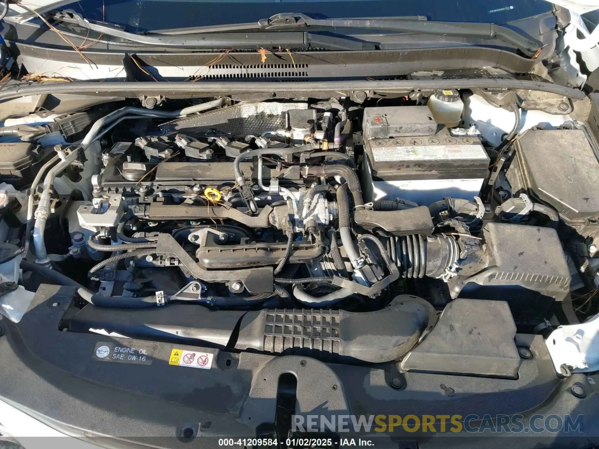 10 fotografías del automóvil dañado JTDP4MCE5N3507970 TOYOTA COROLLA 2022