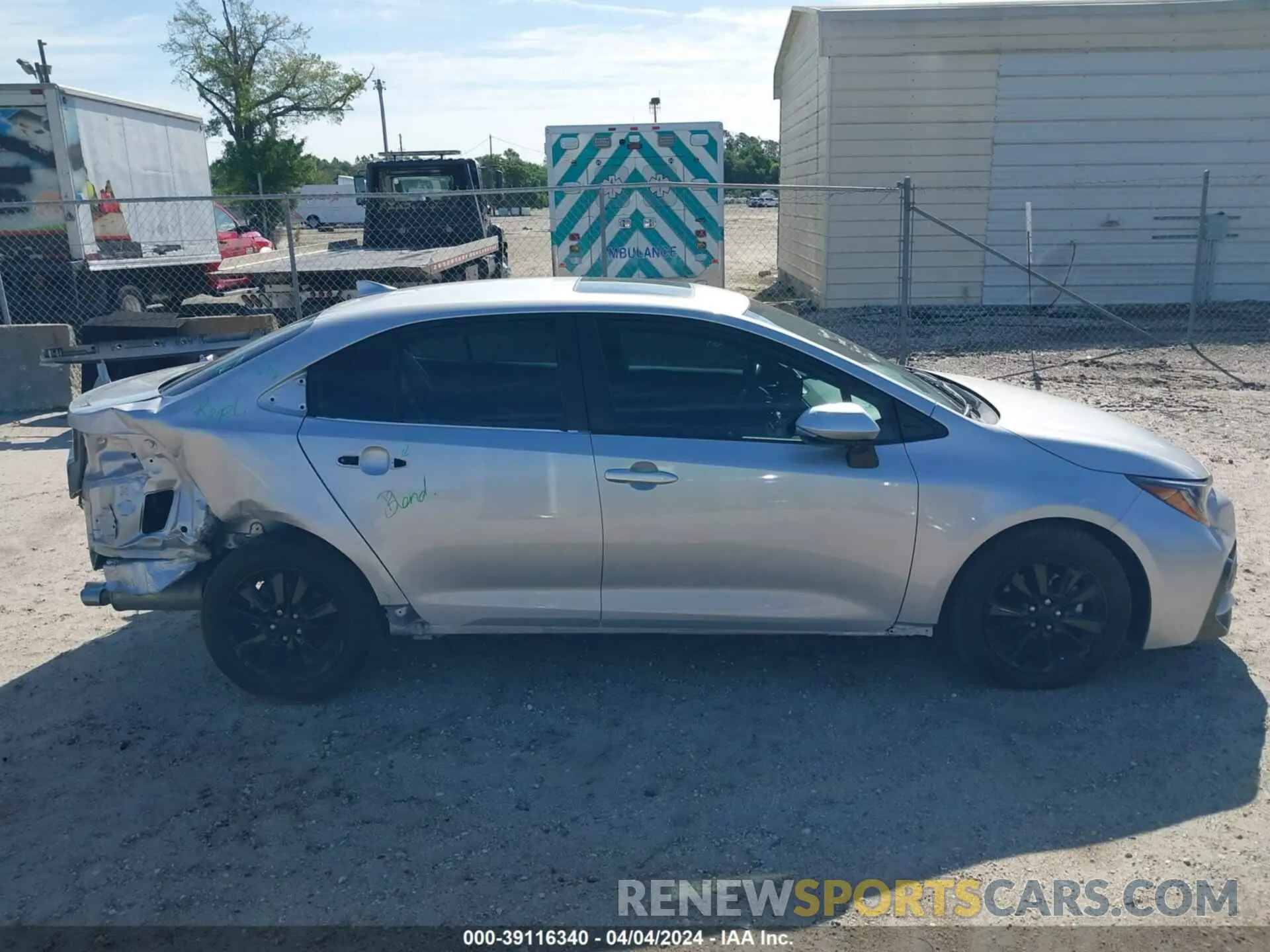 14 fotografías del automóvil dañado JTDP4MCE7N3502169 TOYOTA COROLLA 2022
