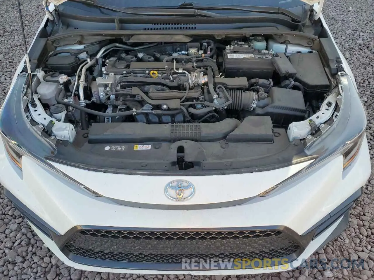 11 fotografías del automóvil dañado JTDP4MCE9NJ082717 TOYOTA COROLLA 2022