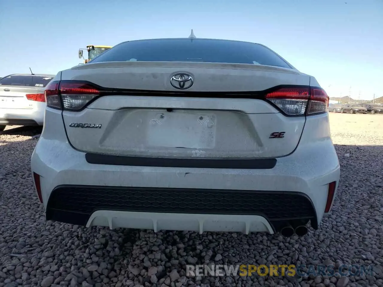 6 fotografías del automóvil dañado JTDP4MCE9NJ082717 TOYOTA COROLLA 2022