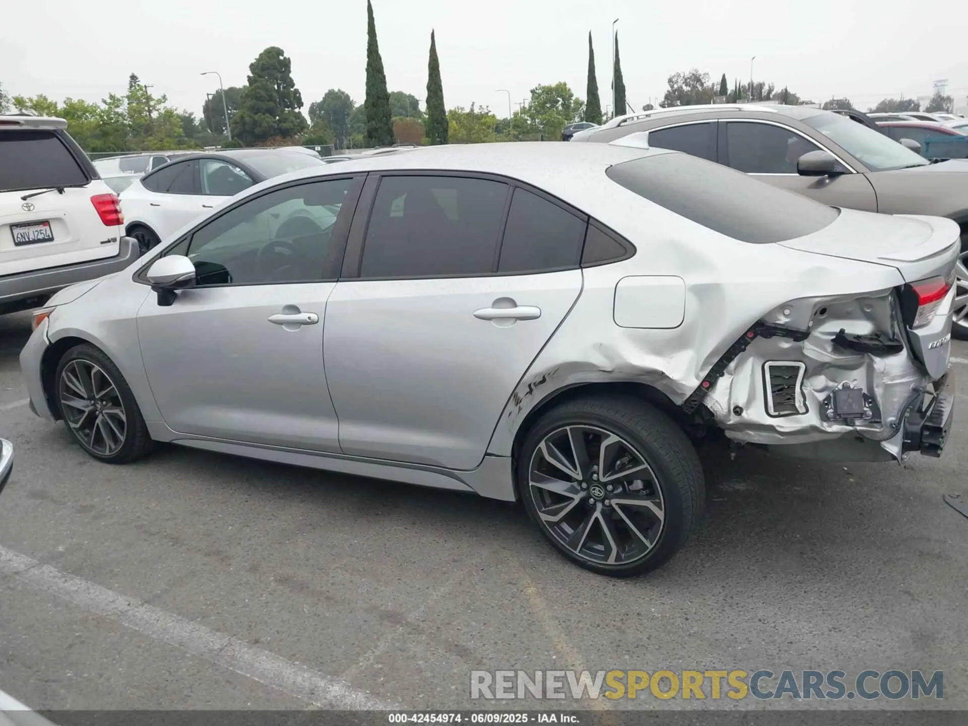 15 fotografías del automóvil dañado JTDP4MCEXN3501937 TOYOTA COROLLA 2022