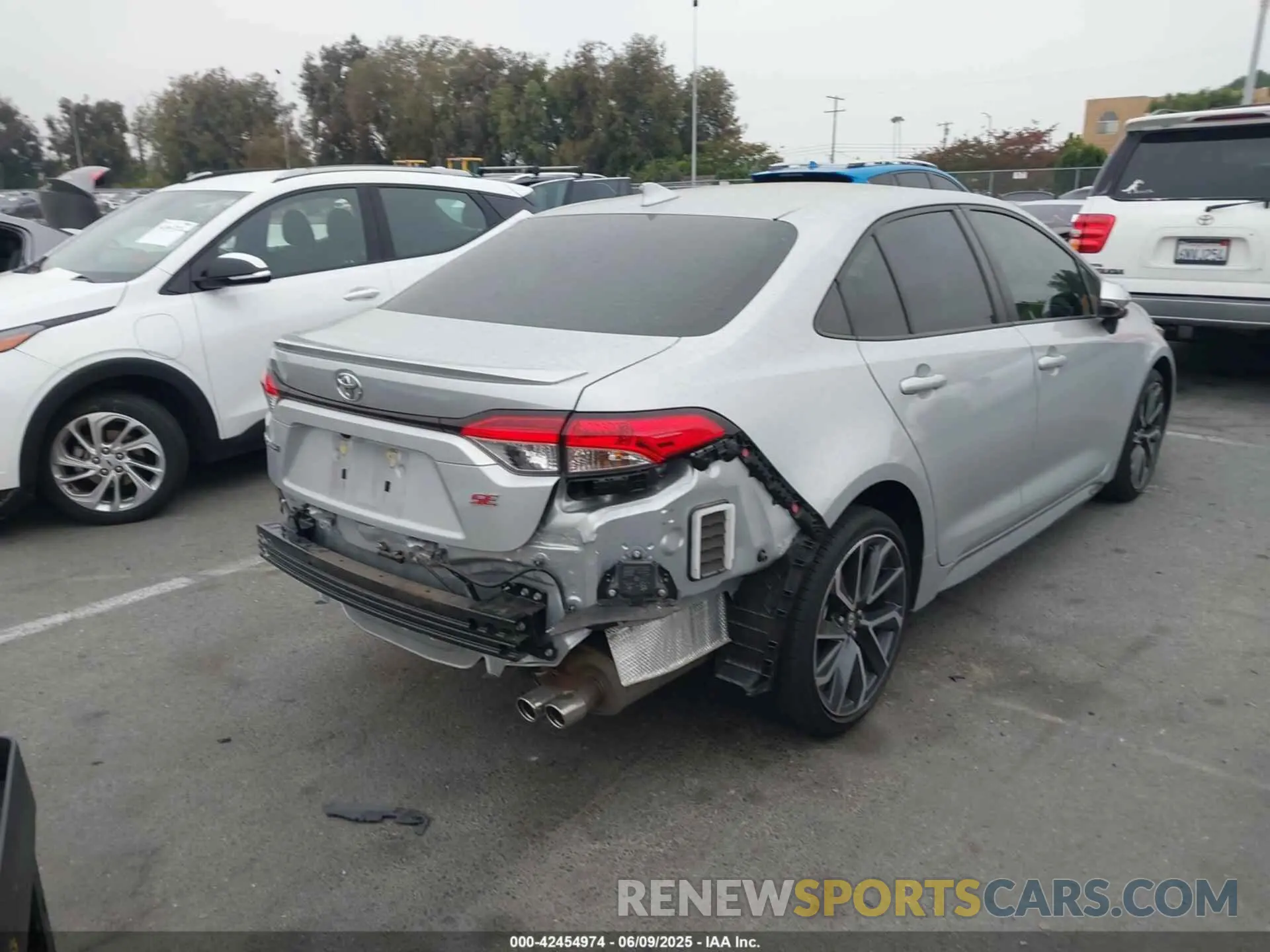 4 fotografías del automóvil dañado JTDP4MCEXN3501937 TOYOTA COROLLA 2022