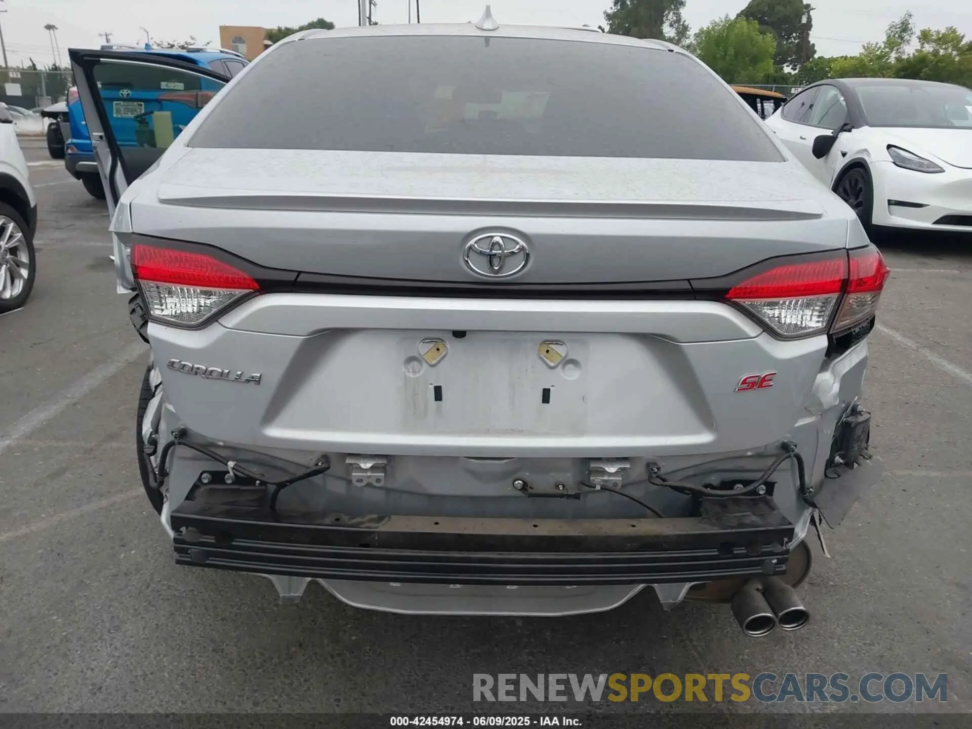 6 fotografías del automóvil dañado JTDP4MCEXN3501937 TOYOTA COROLLA 2022