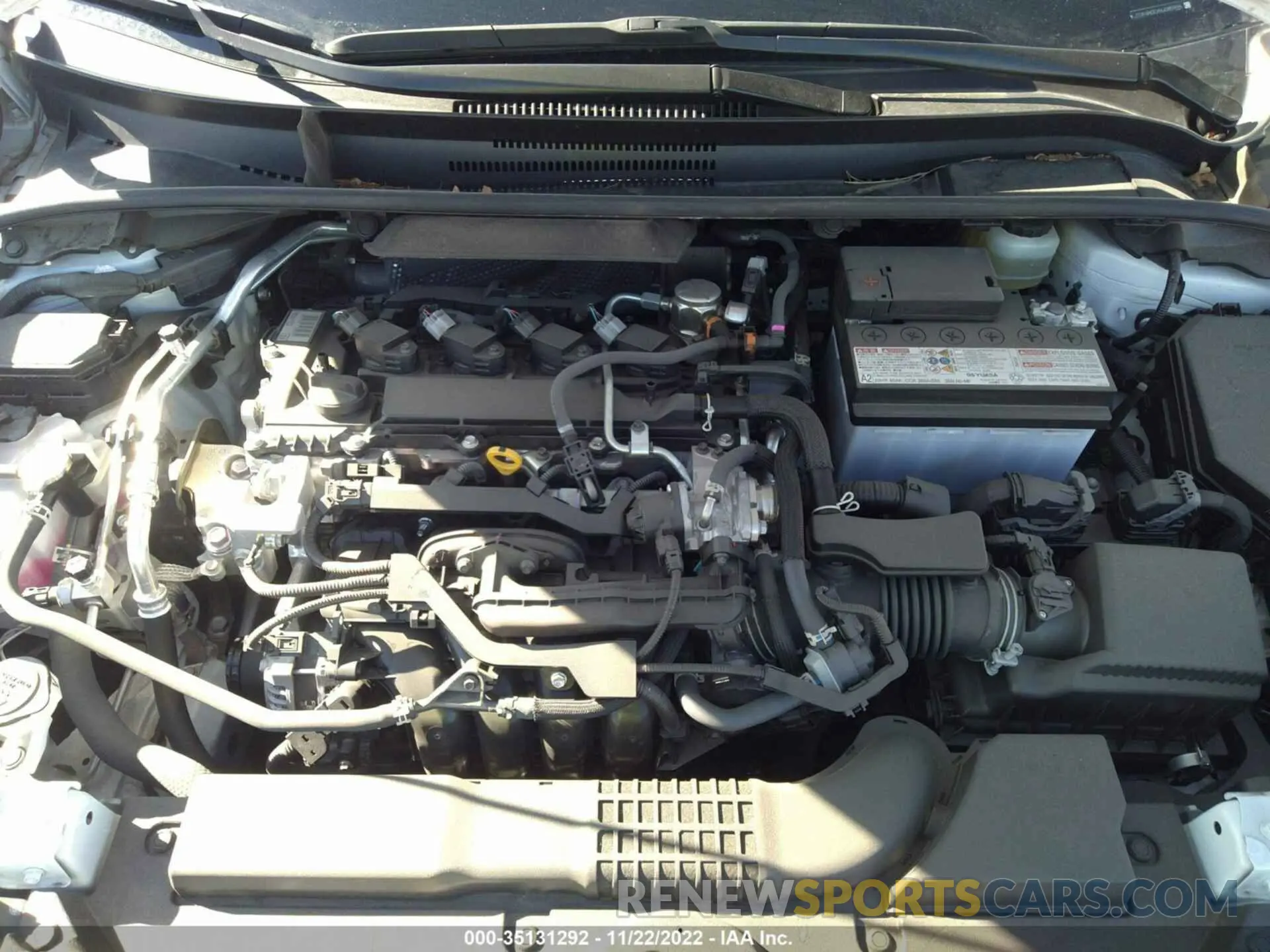 10 fotografías del automóvil dañado JTDP4MCEXNJ085996 TOYOTA COROLLA 2022