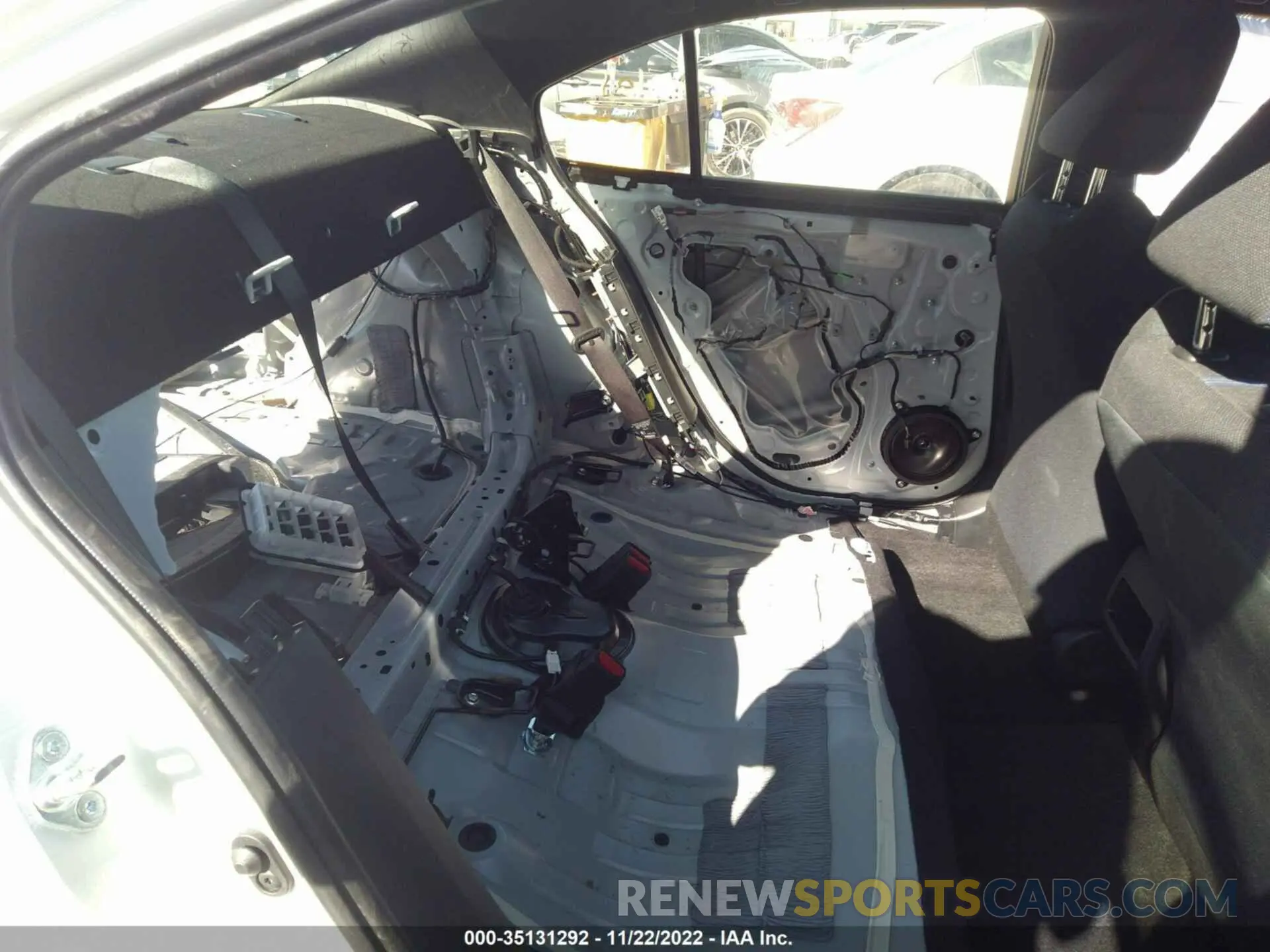 8 fotografías del automóvil dañado JTDP4MCEXNJ085996 TOYOTA COROLLA 2022