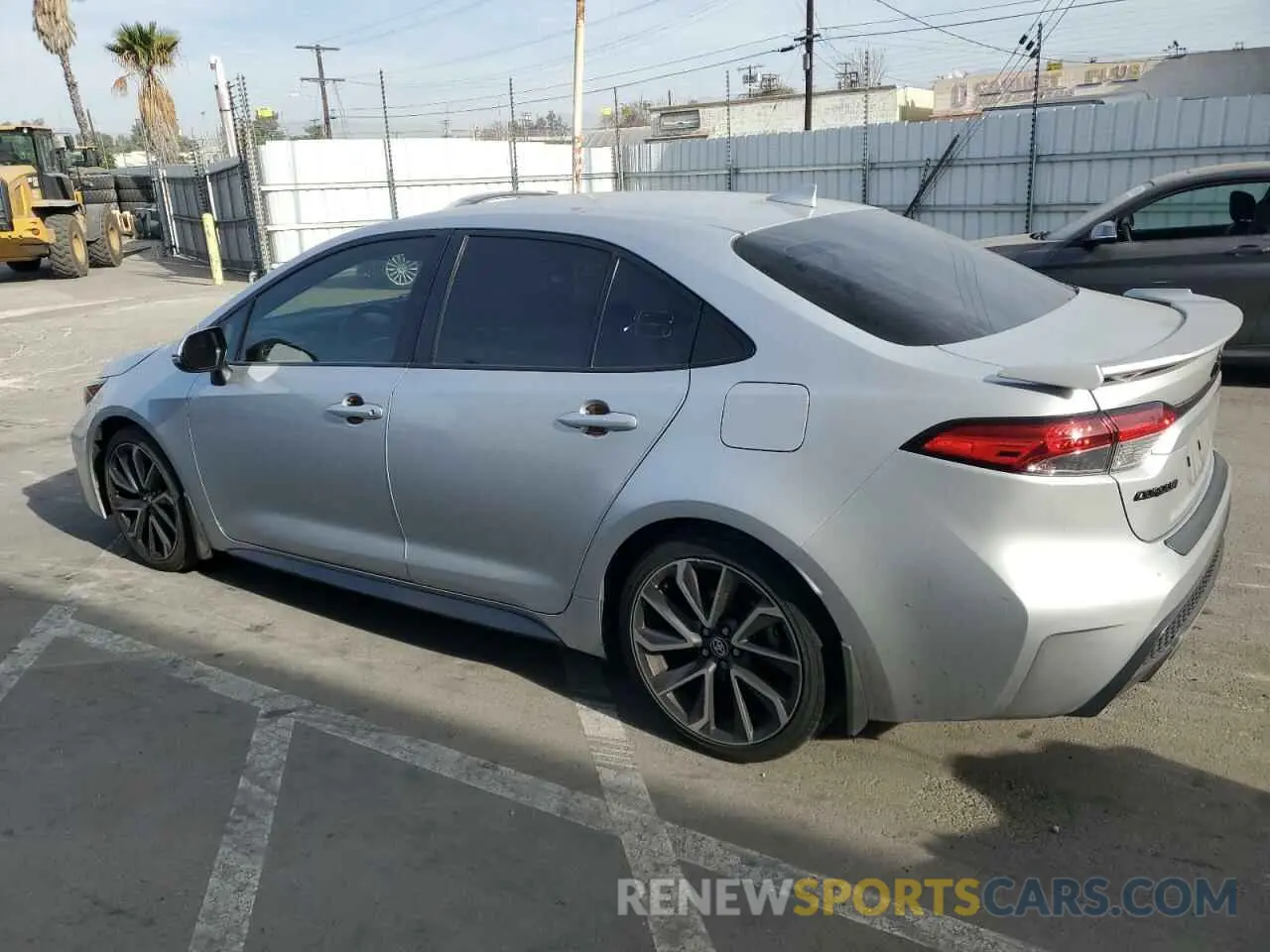 2 fotografías del automóvil dañado JTDS4MCE0N3504260 TOYOTA COROLLA 2022