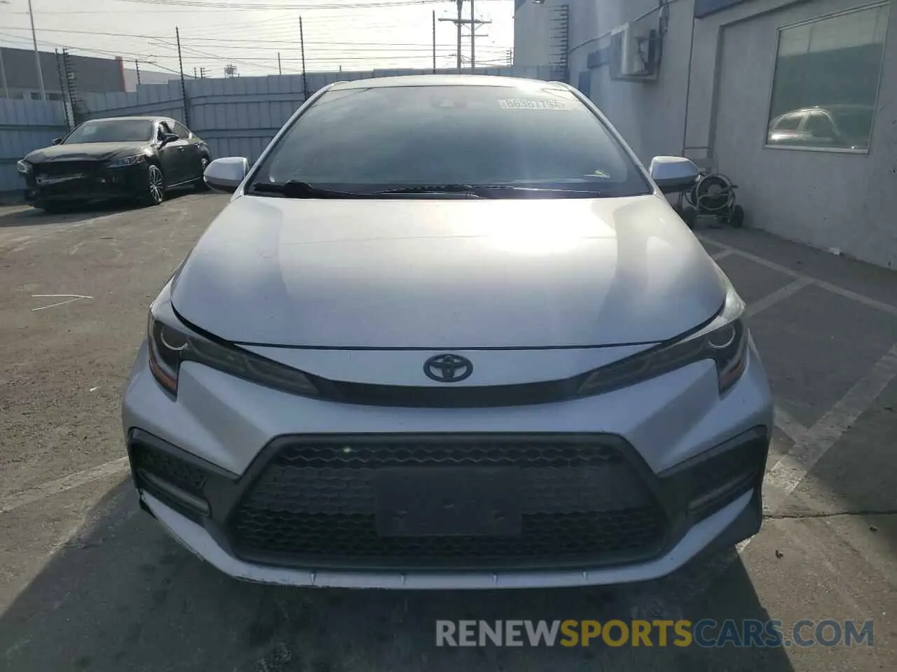 5 fotografías del automóvil dañado JTDS4MCE0N3504260 TOYOTA COROLLA 2022