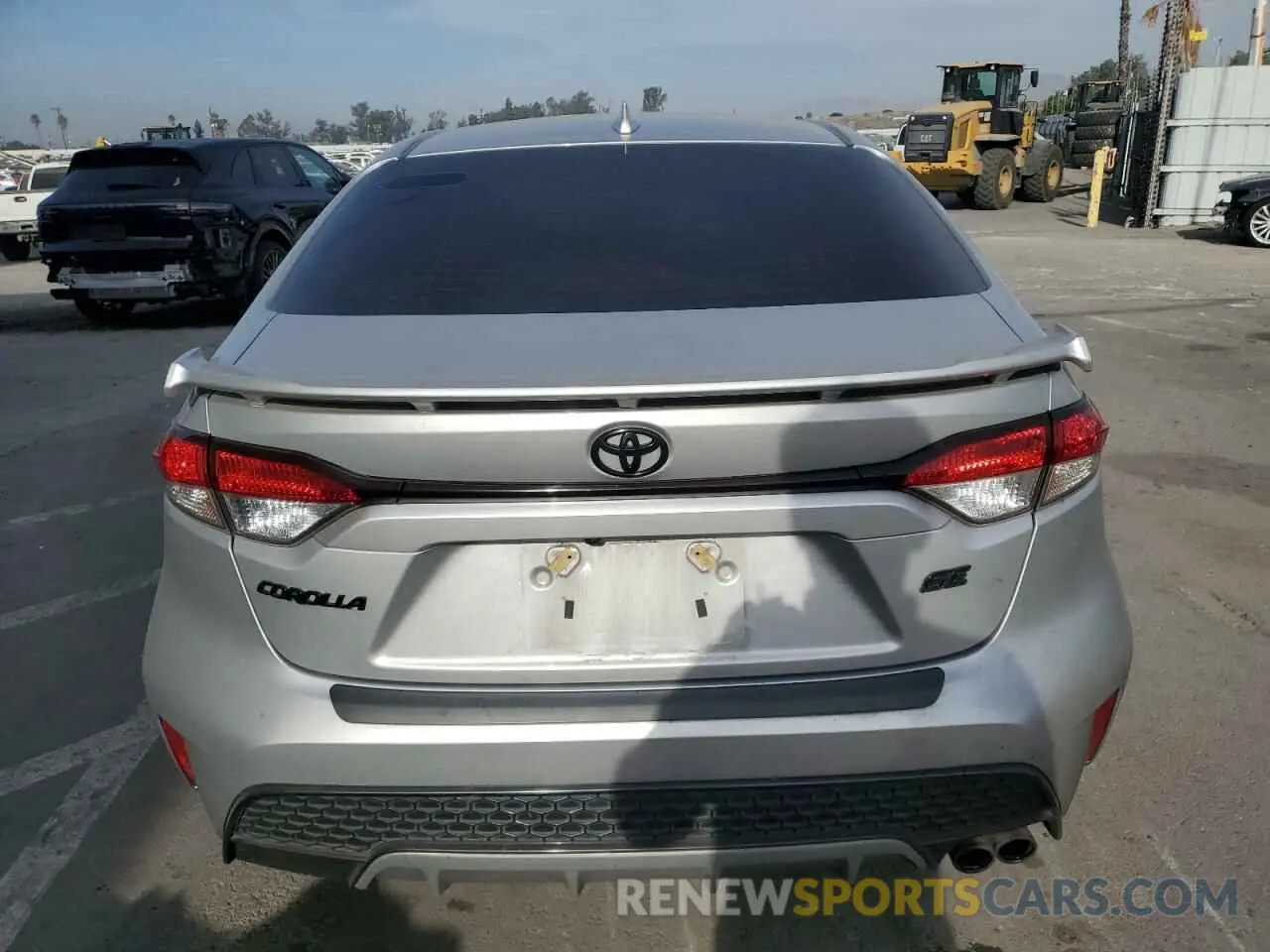 6 fotografías del automóvil dañado JTDS4MCE0N3504260 TOYOTA COROLLA 2022