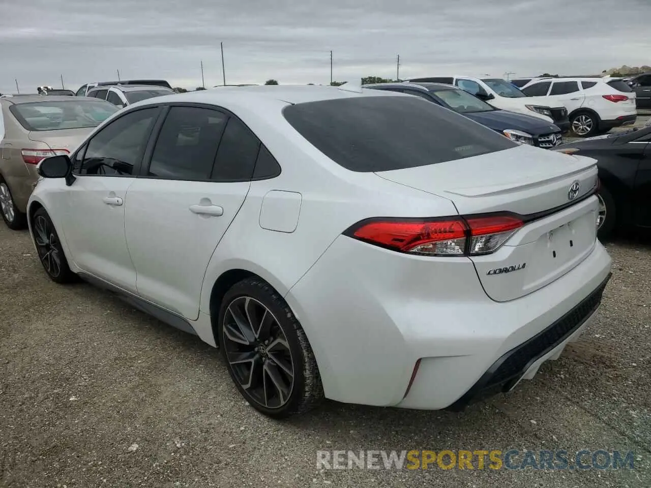 2 fotografías del automóvil dañado JTDS4MCE0N3507269 TOYOTA COROLLA 2022