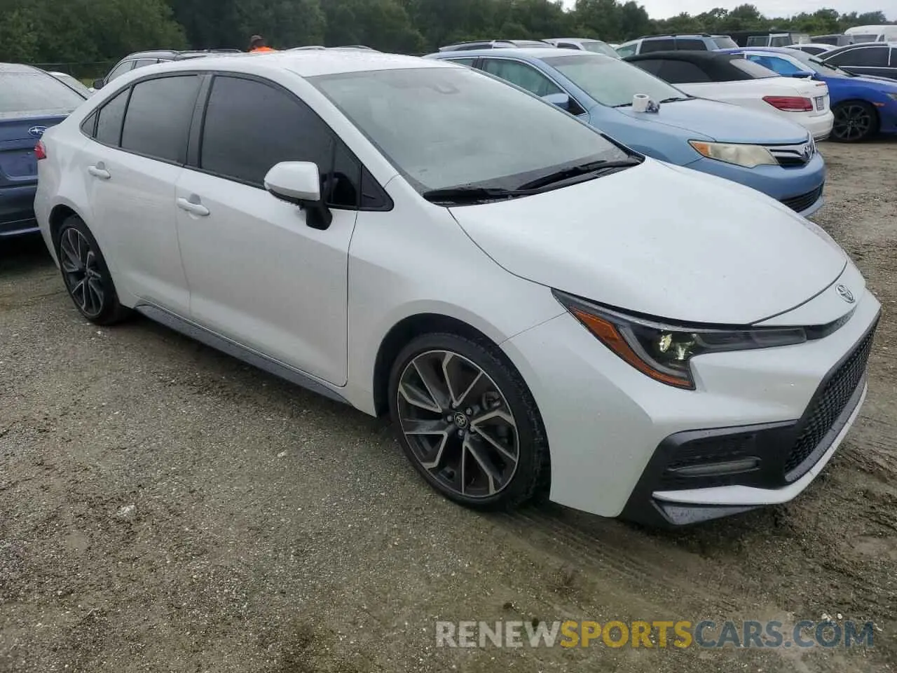 4 fotografías del automóvil dañado JTDS4MCE0N3507269 TOYOTA COROLLA 2022