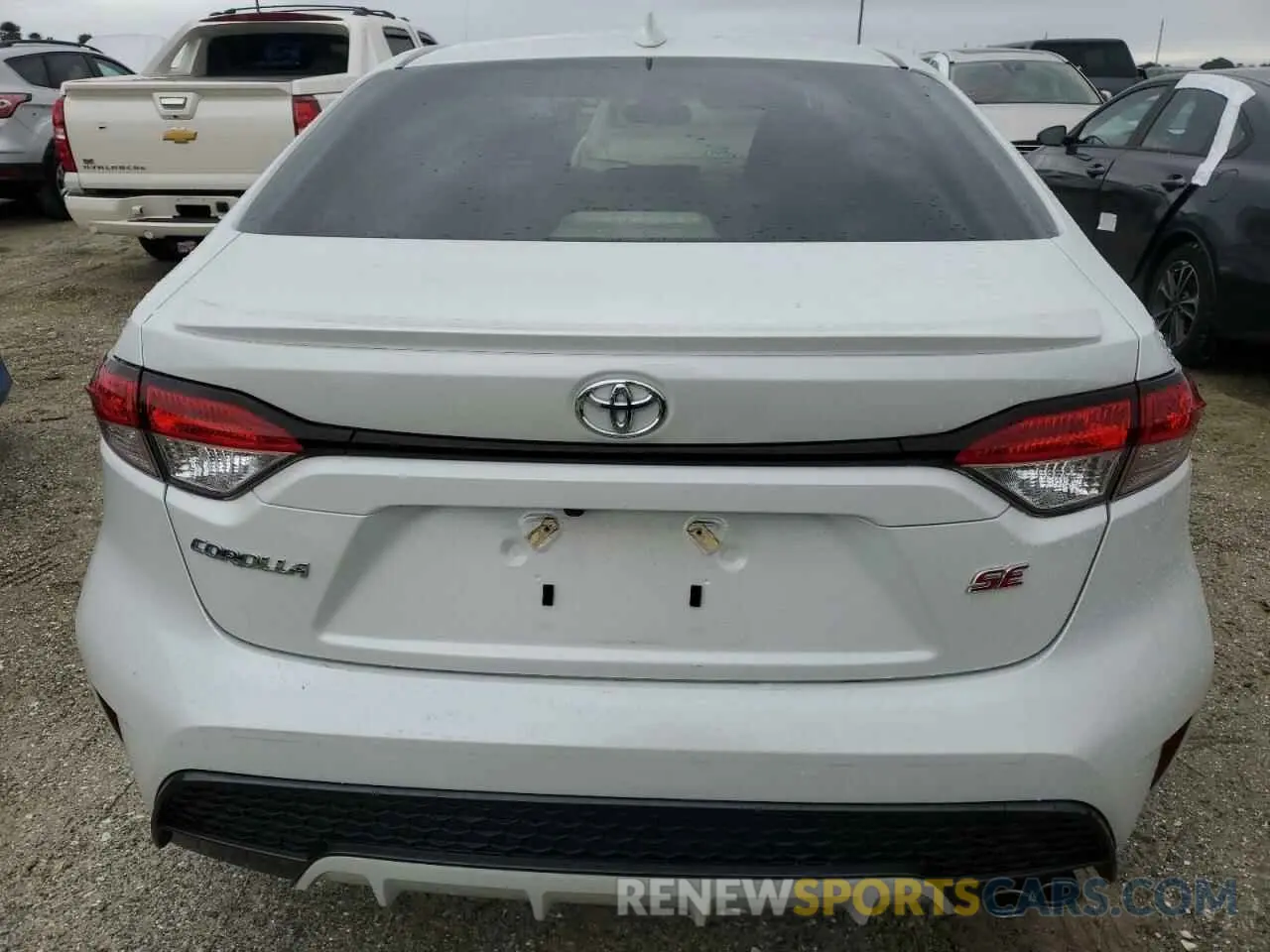 6 fotografías del automóvil dañado JTDS4MCE0N3507269 TOYOTA COROLLA 2022