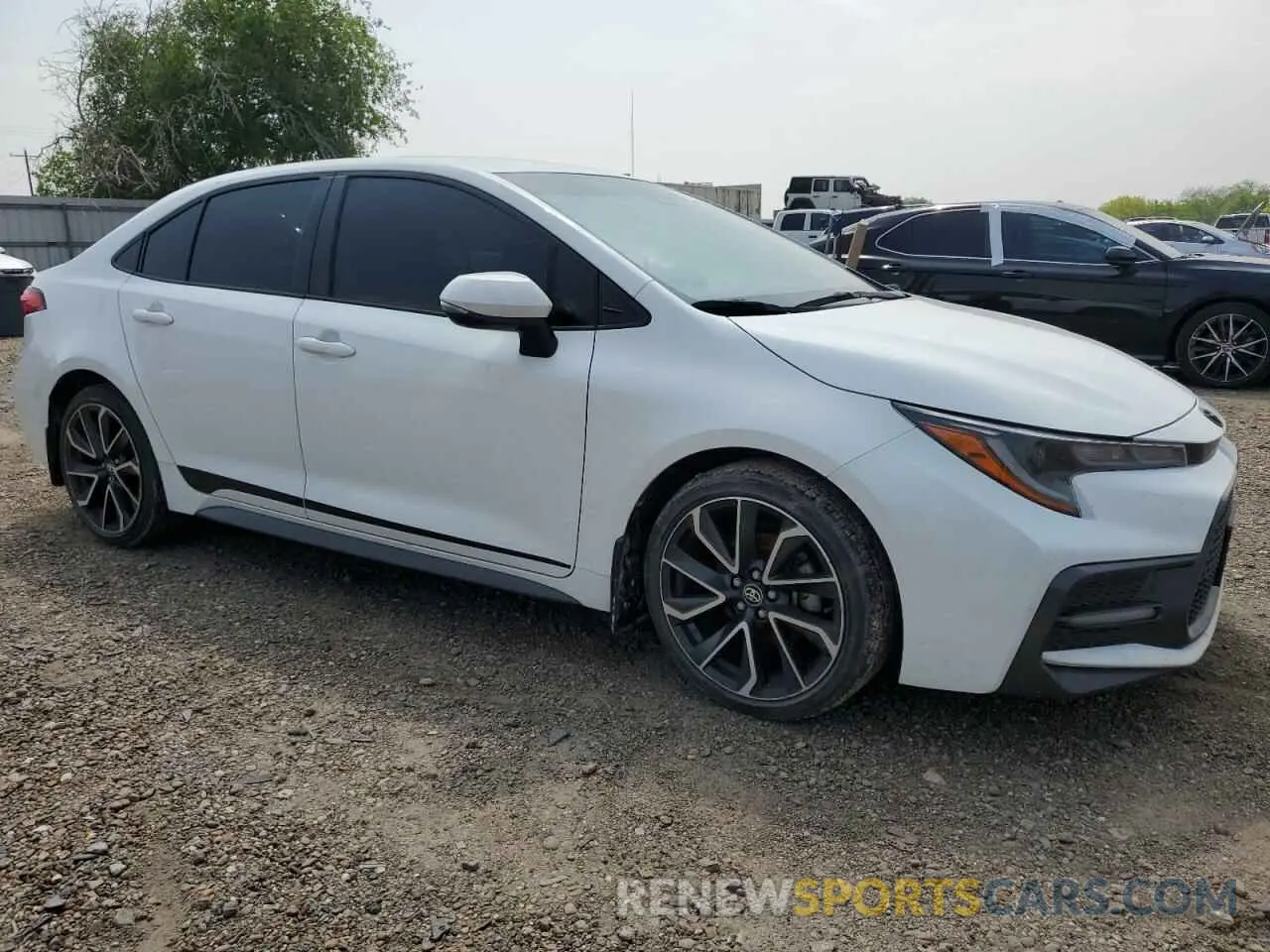 4 fotografías del automóvil dañado JTDS4MCE0N3508423 TOYOTA COROLLA 2022