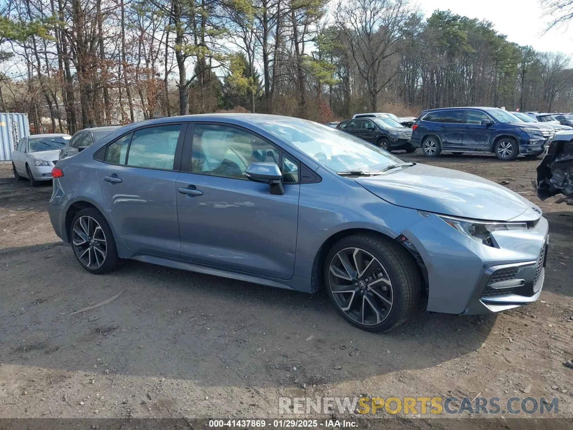 12 fotografías del automóvil dañado JTDS4MCE0N3511340 TOYOTA COROLLA 2022