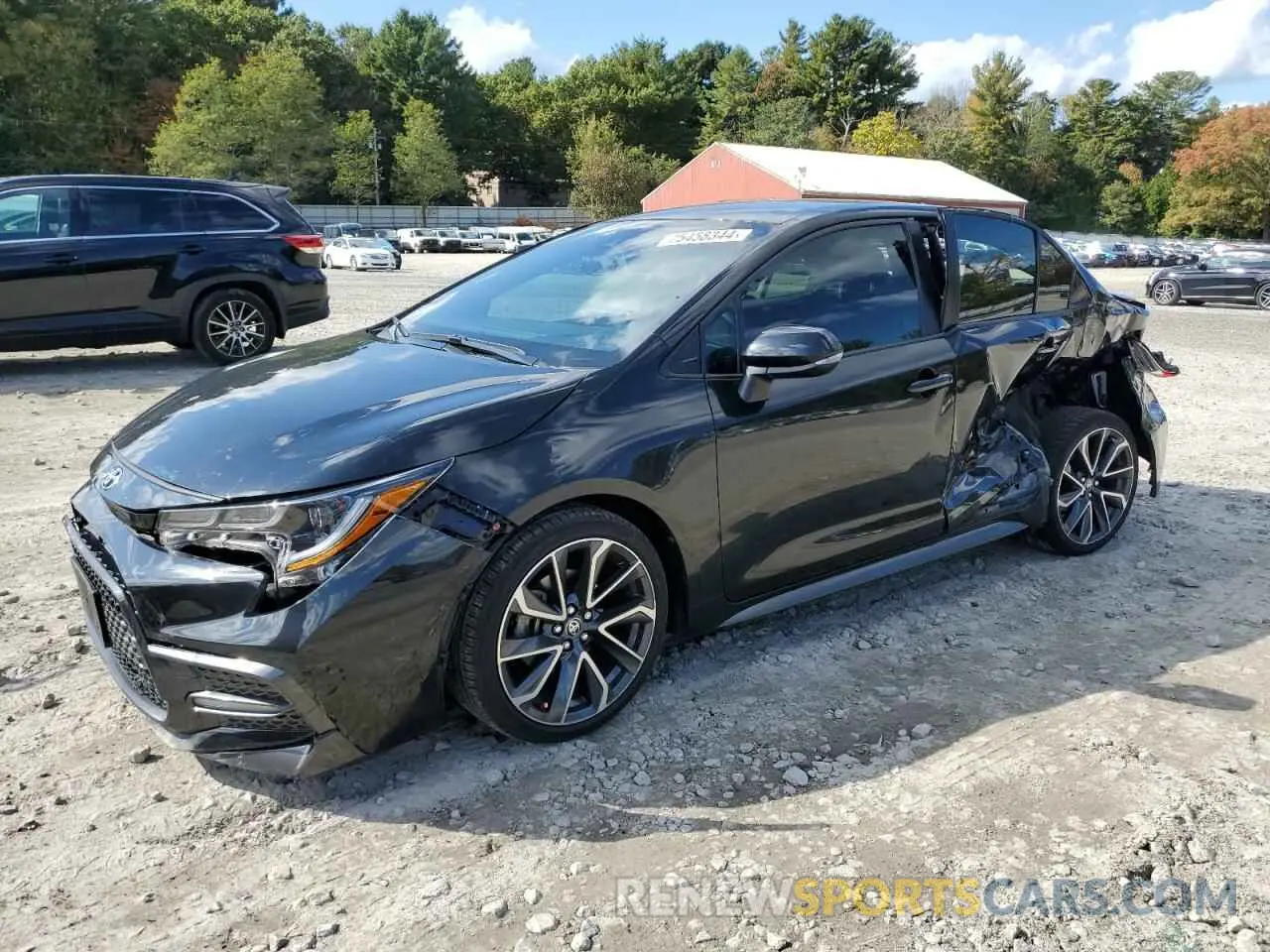 1 fotografías del automóvil dañado JTDS4MCE0NJ093244 TOYOTA COROLLA 2022