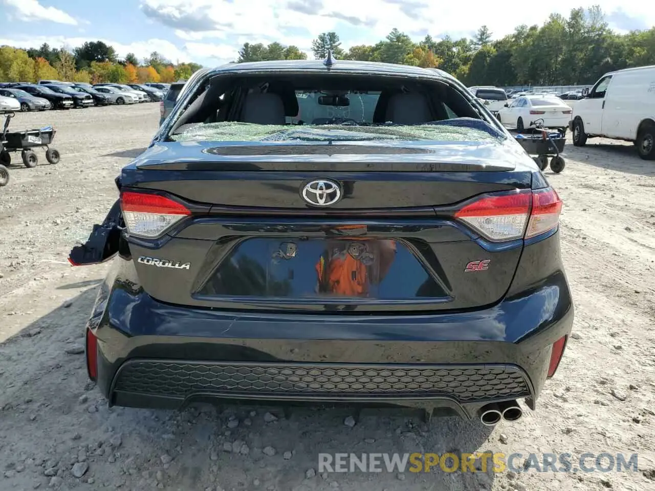 6 fotografías del automóvil dañado JTDS4MCE0NJ093244 TOYOTA COROLLA 2022