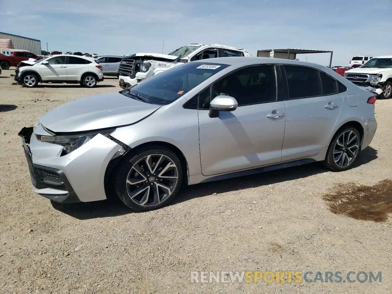 1 fotografías del automóvil dañado JTDS4MCE1N3501612 TOYOTA COROLLA 2022