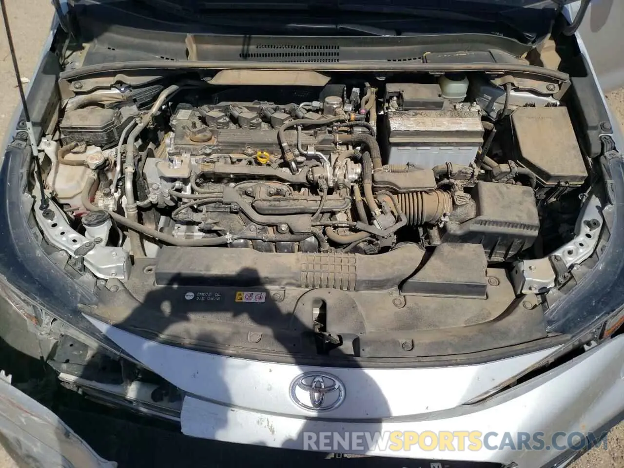 12 fotografías del automóvil dañado JTDS4MCE1N3501612 TOYOTA COROLLA 2022