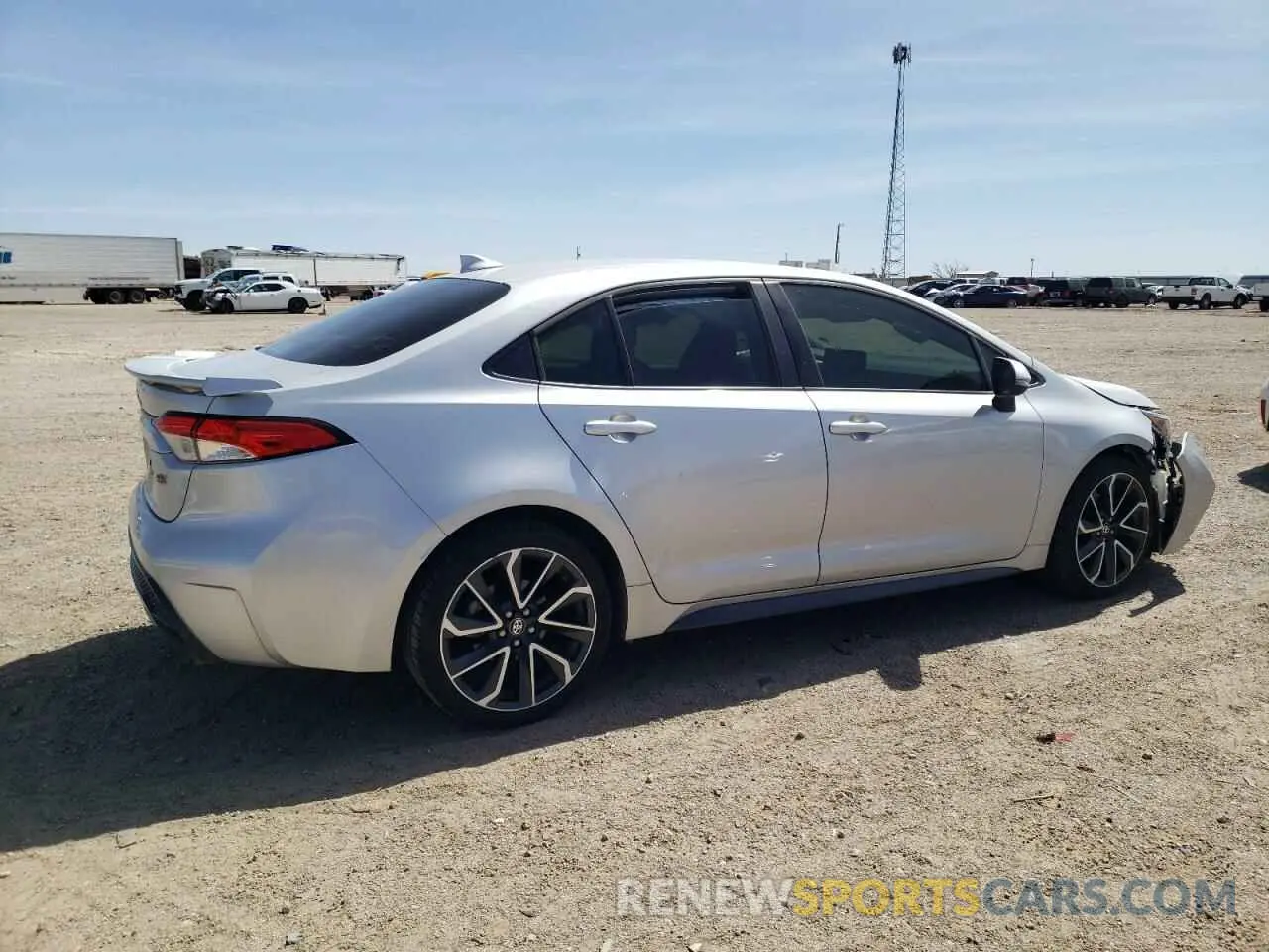 3 fotografías del automóvil dañado JTDS4MCE1N3501612 TOYOTA COROLLA 2022