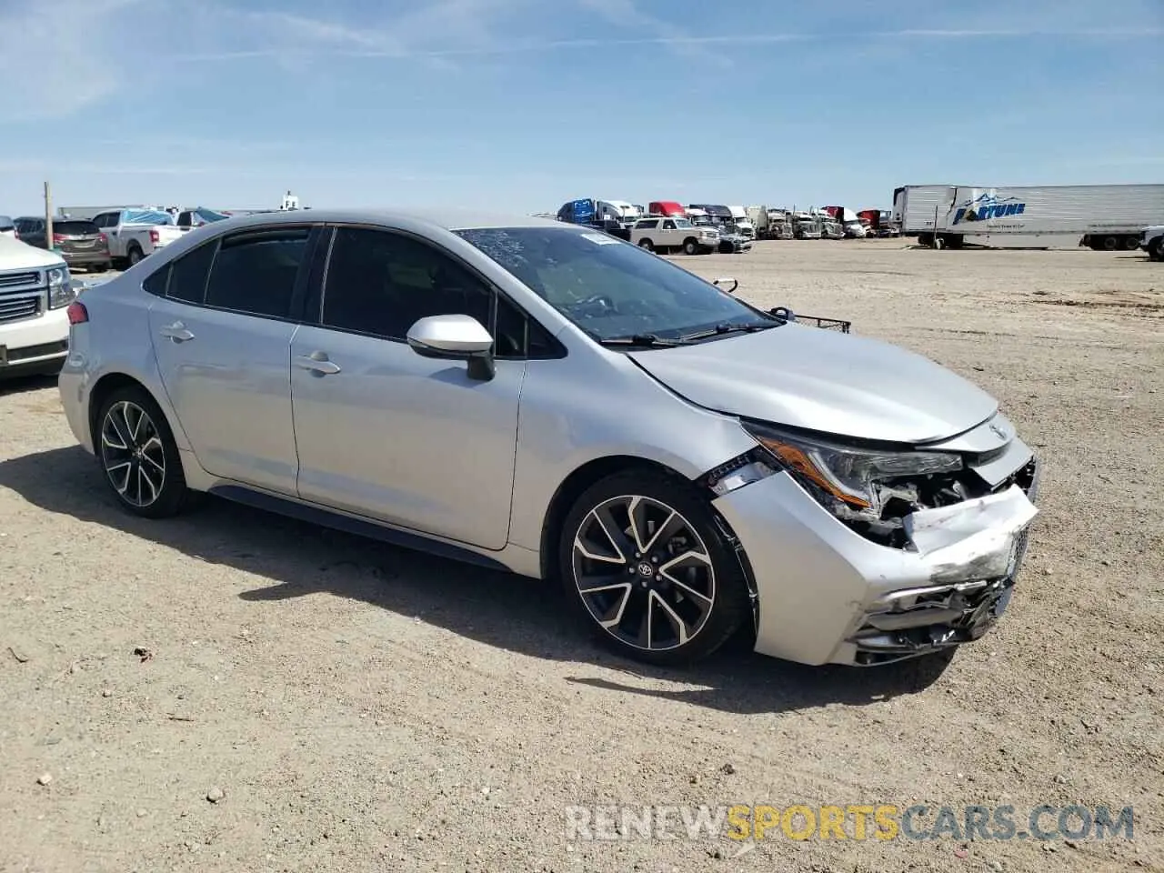 4 fotografías del automóvil dañado JTDS4MCE1N3501612 TOYOTA COROLLA 2022