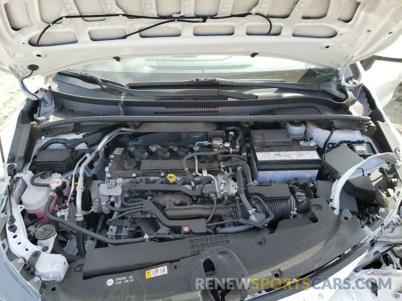 11 fotografías del automóvil dañado JTDS4MCE1N3502243 TOYOTA COROLLA 2022