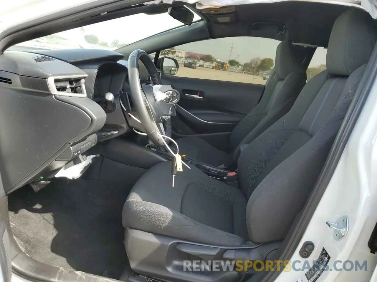 7 fotografías del automóvil dañado JTDS4MCE1N3502243 TOYOTA COROLLA 2022