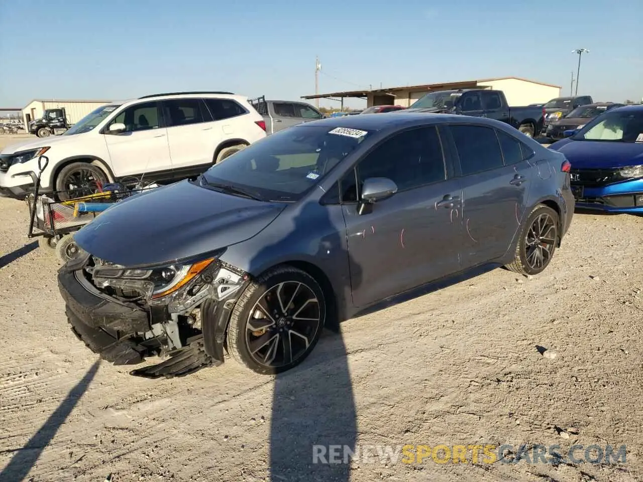 1 fotografías del automóvil dañado JTDS4MCE1N3506020 TOYOTA COROLLA 2022