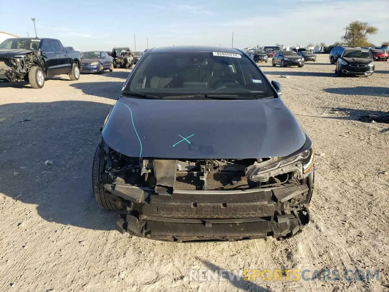 5 fotografías del automóvil dañado JTDS4MCE1N3506020 TOYOTA COROLLA 2022