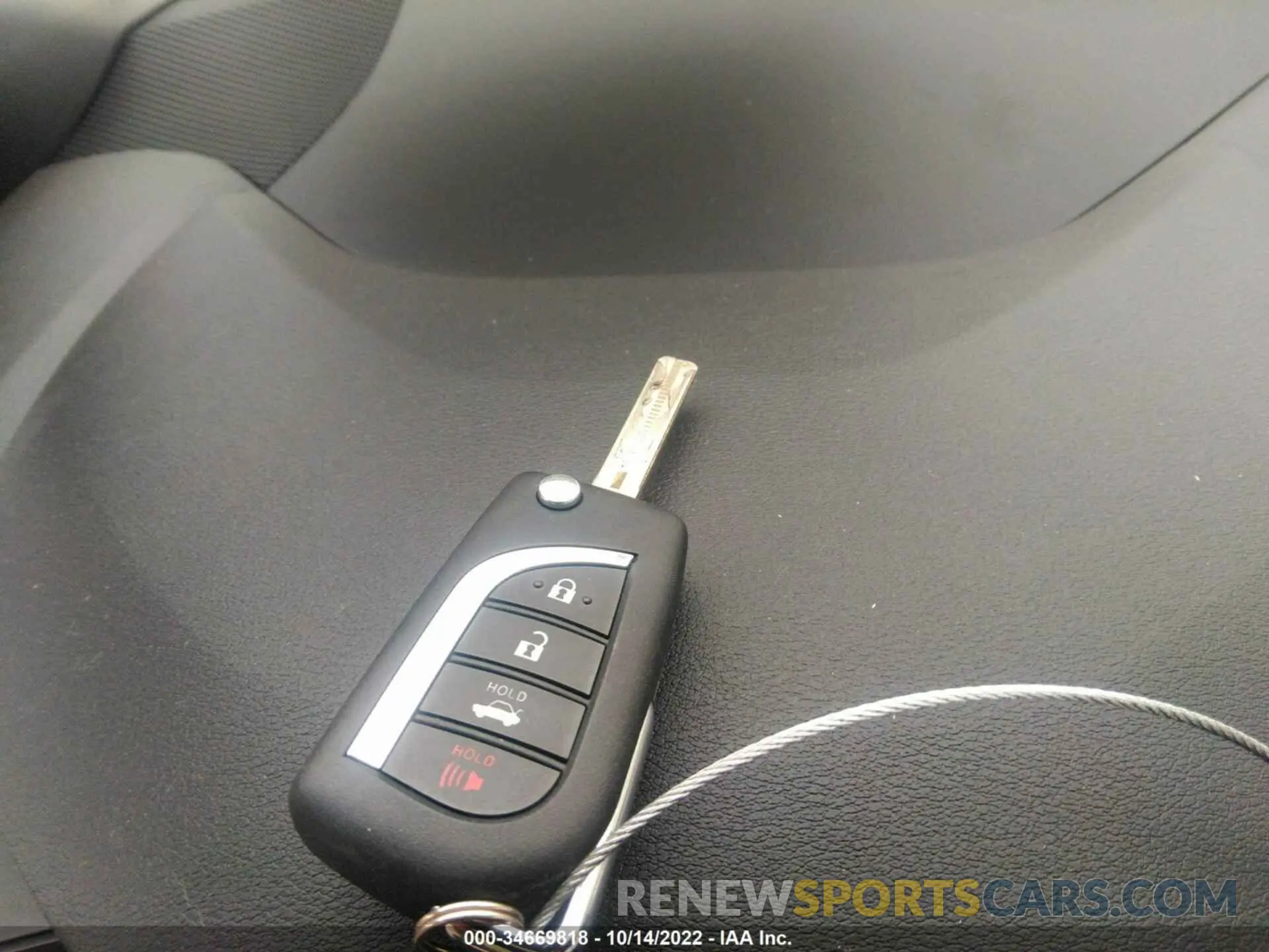 11 fotografías del automóvil dañado JTDS4MCE1N3512318 TOYOTA COROLLA 2022