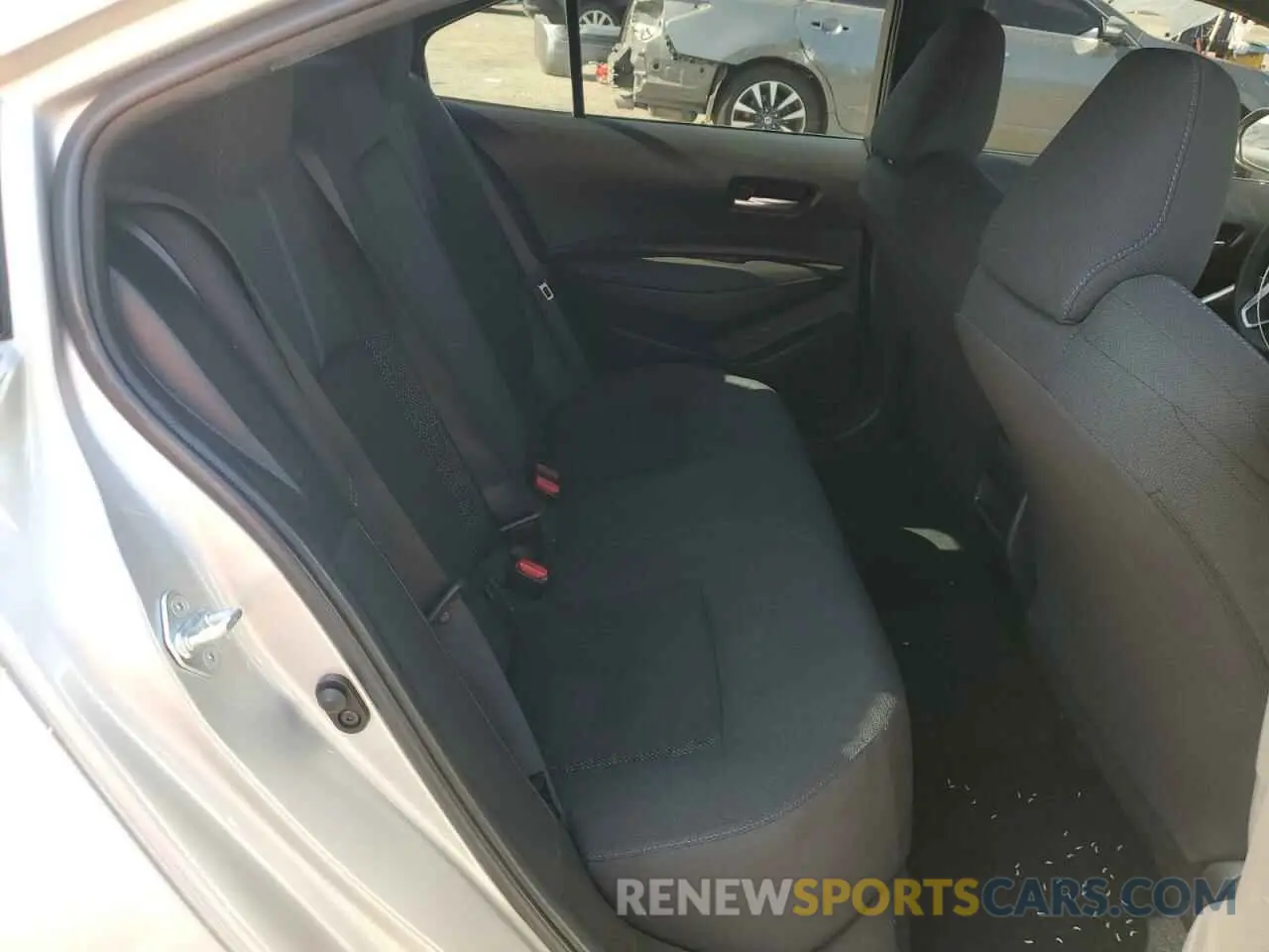 10 fotografías del automóvil dañado JTDS4MCE1NJ091230 TOYOTA COROLLA 2022