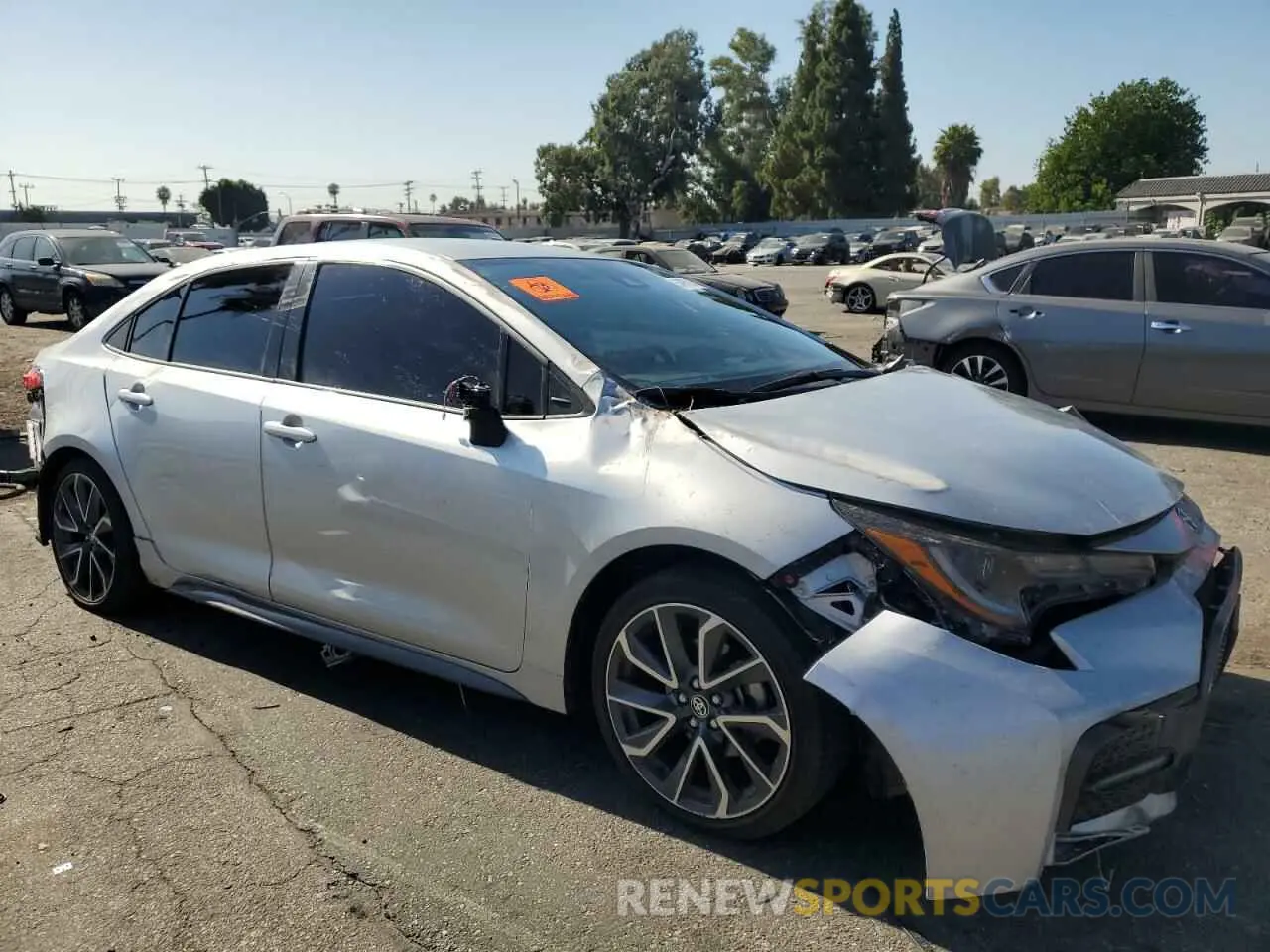 4 fotografías del automóvil dañado JTDS4MCE1NJ091230 TOYOTA COROLLA 2022