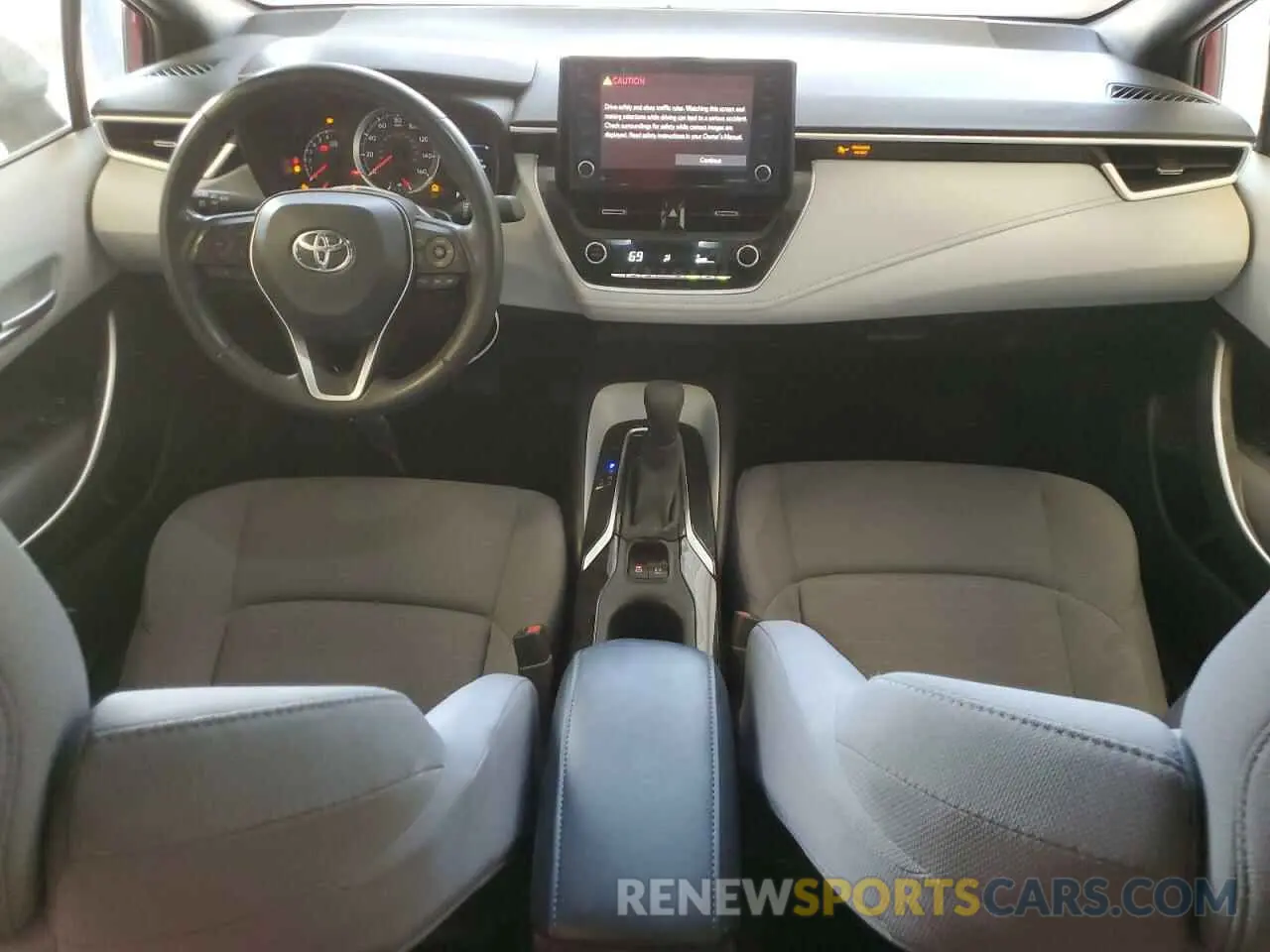 8 fotografías del automóvil dañado JTDS4MCE1NJ092927 TOYOTA COROLLA 2022