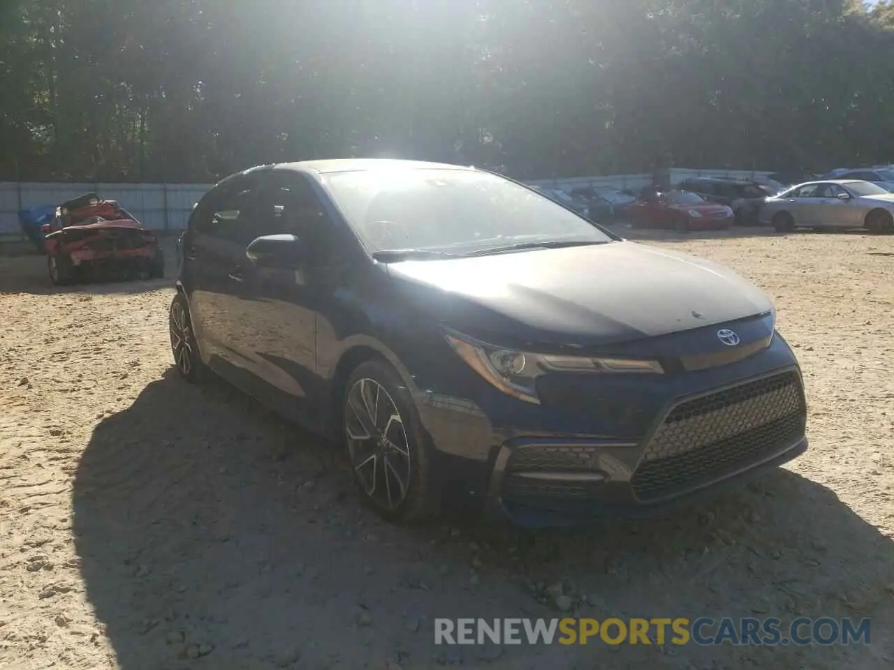1 fotografías del automóvil dañado JTDS4MCE1NJ095326 TOYOTA COROLLA 2022