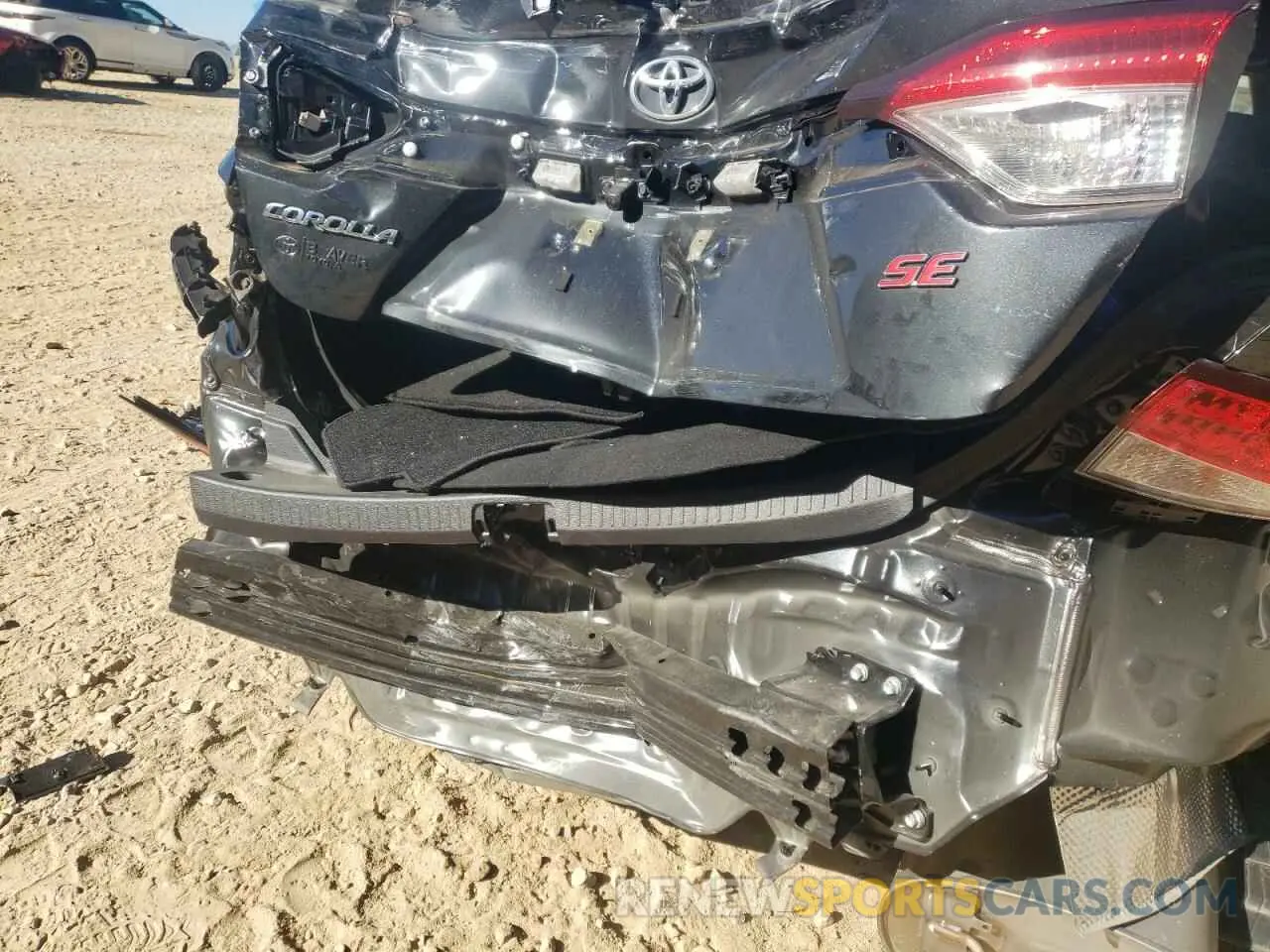 9 fotografías del automóvil dañado JTDS4MCE1NJ095326 TOYOTA COROLLA 2022