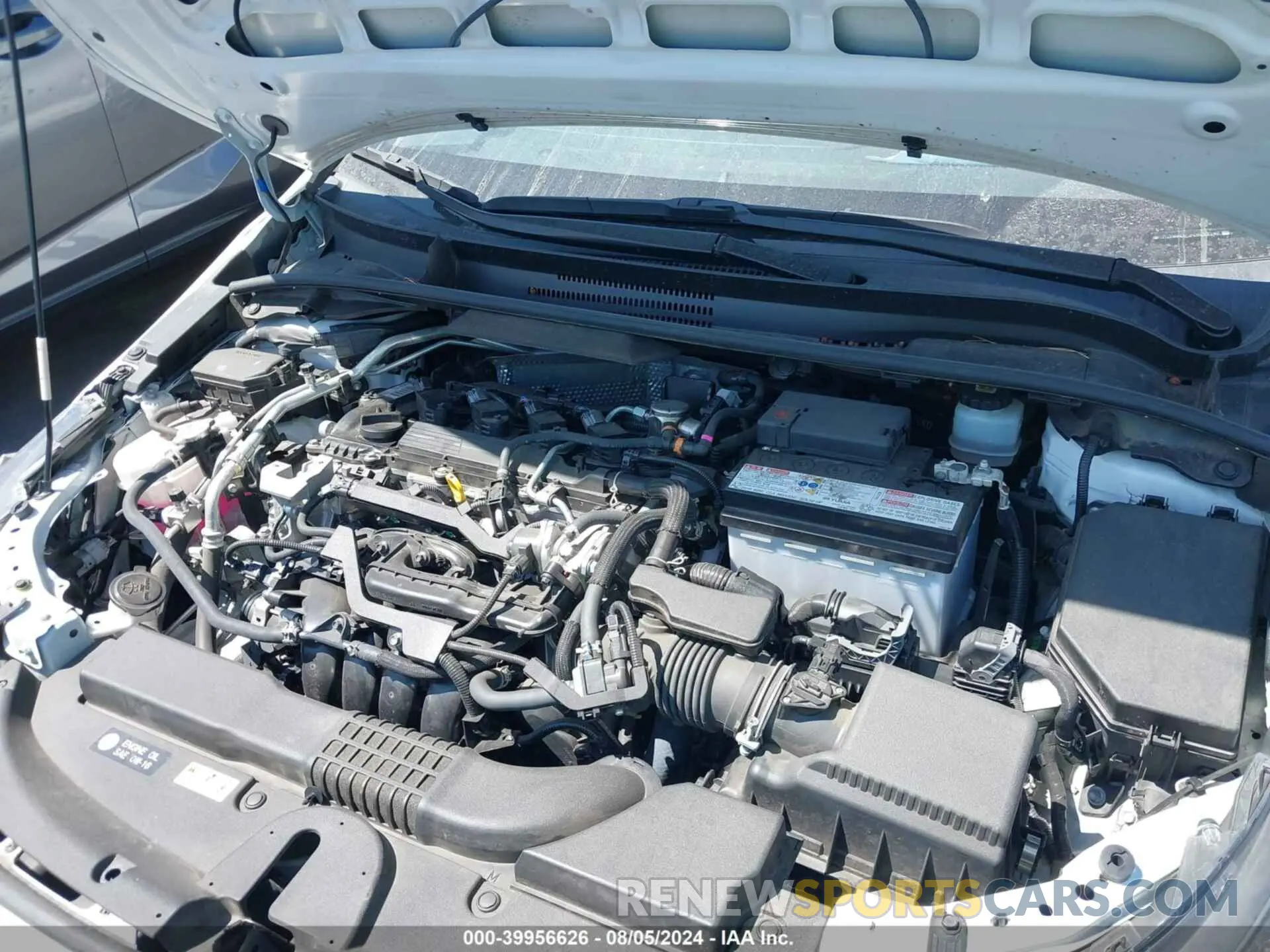 10 fotografías del automóvil dañado JTDS4MCE2N3502039 TOYOTA COROLLA 2022