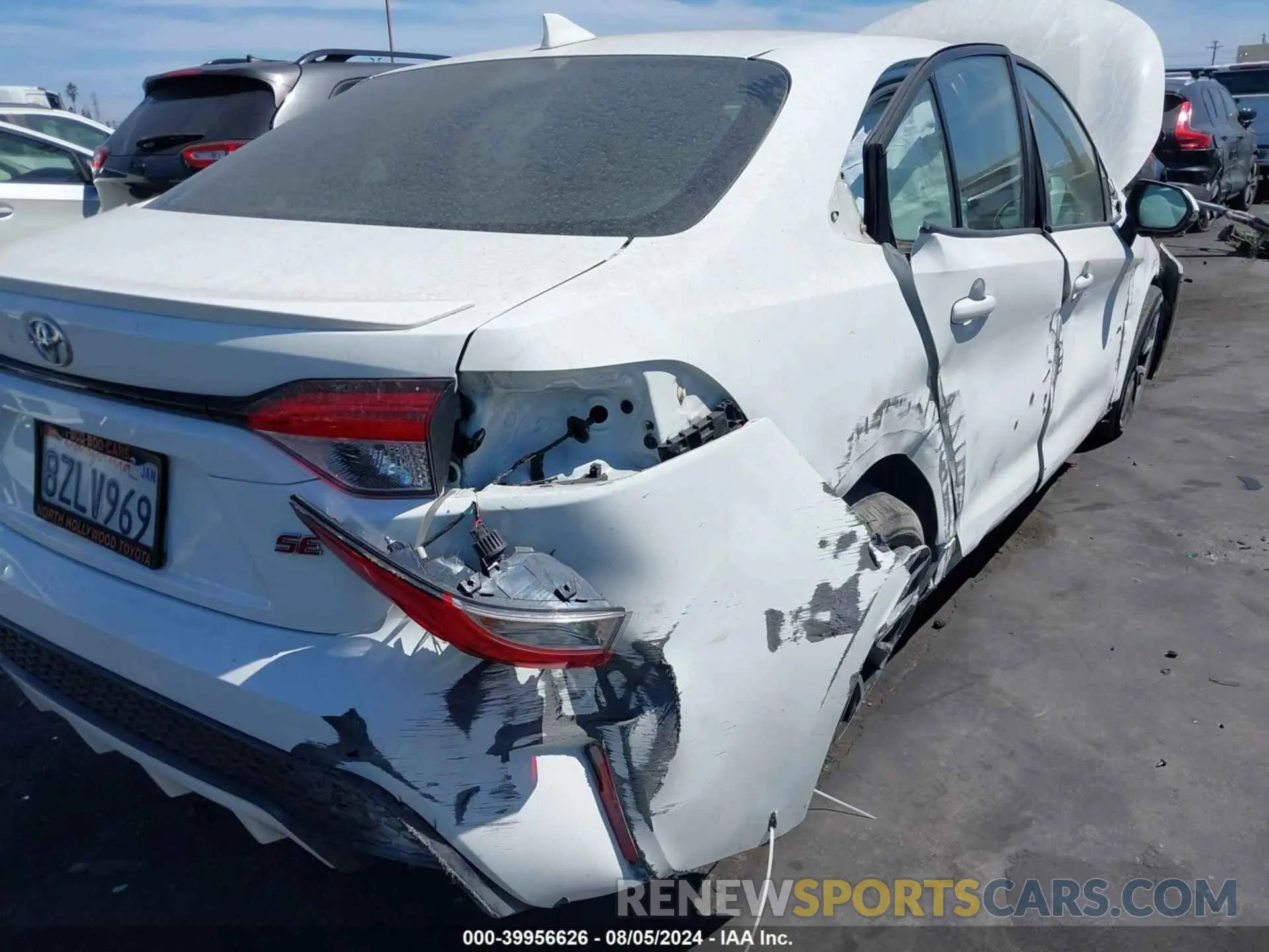 20 fotografías del automóvil dañado JTDS4MCE2N3502039 TOYOTA COROLLA 2022