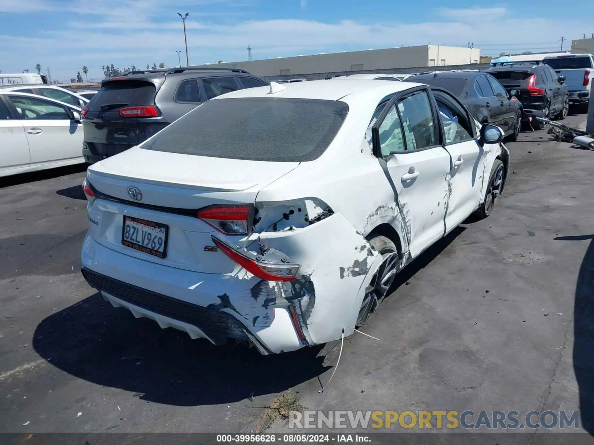 4 fotografías del automóvil dañado JTDS4MCE2N3502039 TOYOTA COROLLA 2022