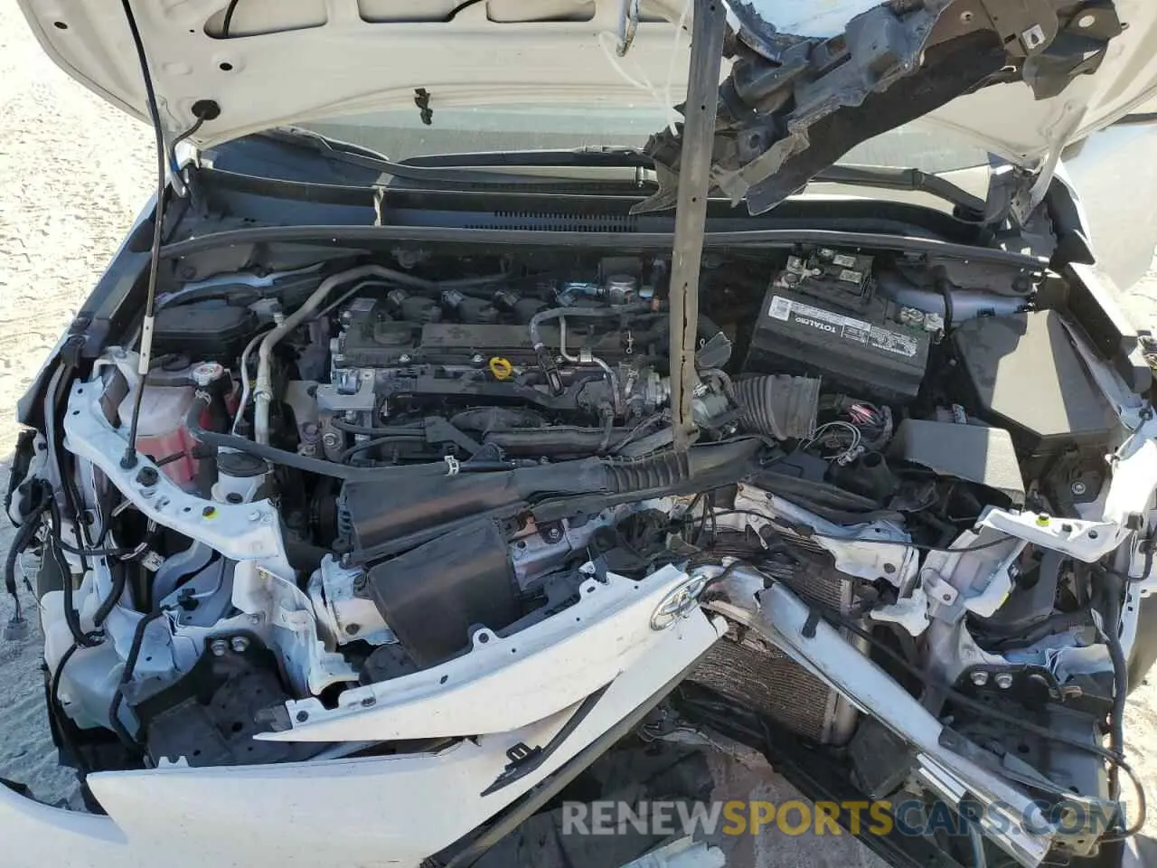 11 fotografías del automóvil dañado JTDS4MCE2N3509119 TOYOTA COROLLA 2022