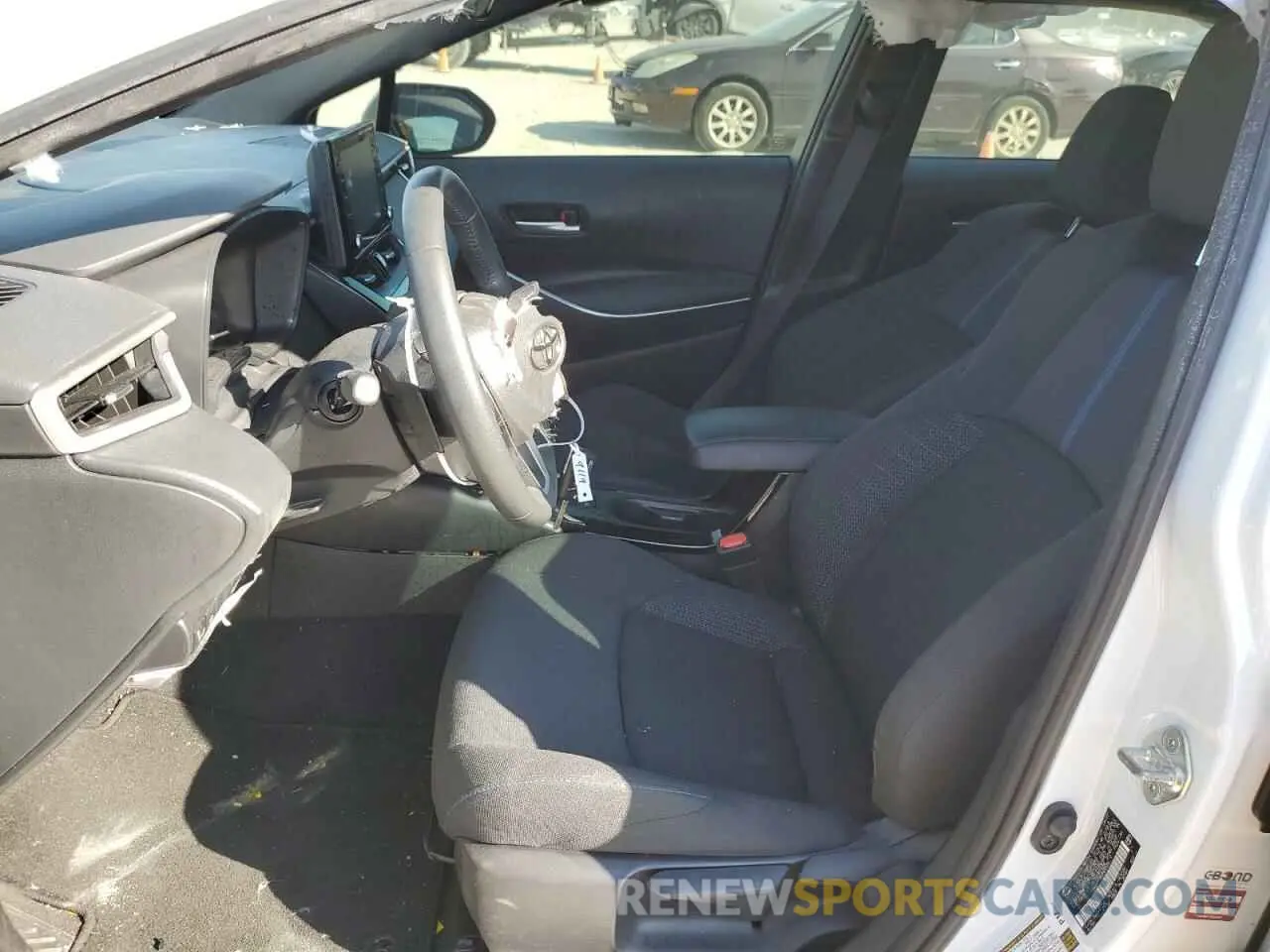7 fotografías del automóvil dañado JTDS4MCE2N3509119 TOYOTA COROLLA 2022