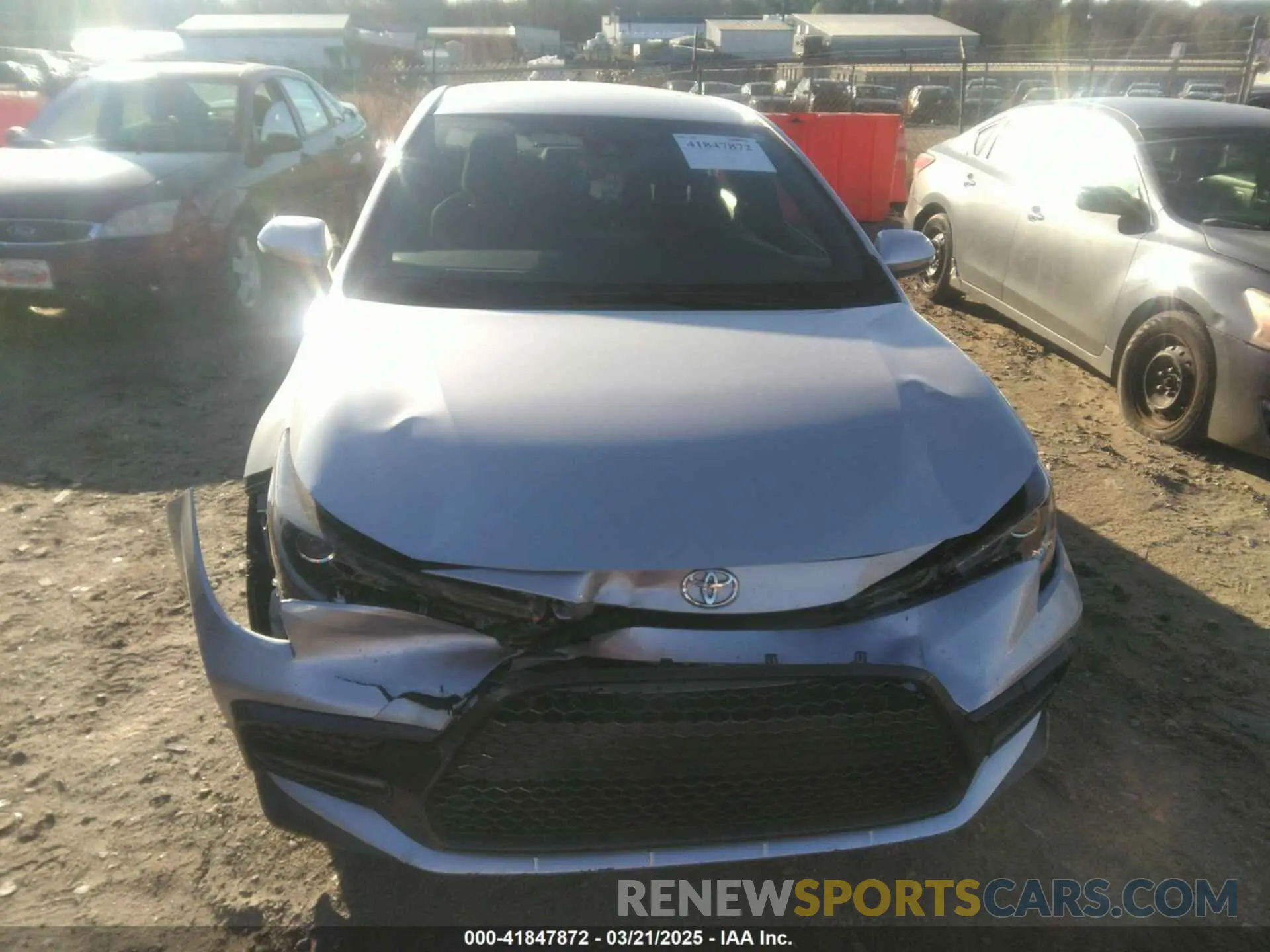 12 fotografías del automóvil dañado JTDS4MCE2NJ092435 TOYOTA COROLLA 2022