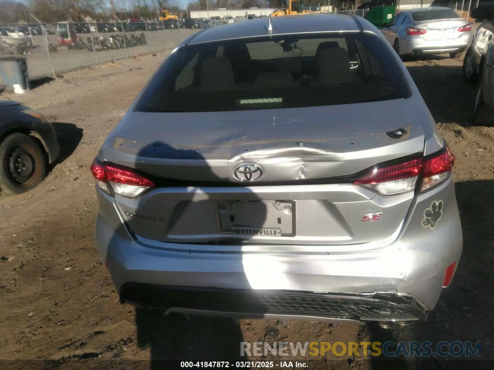 17 fotografías del automóvil dañado JTDS4MCE2NJ092435 TOYOTA COROLLA 2022