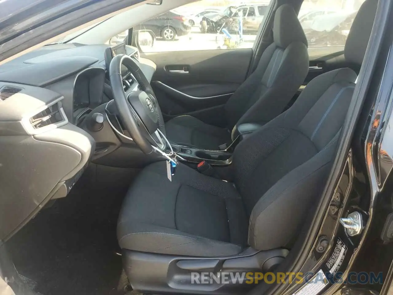 7 fotografías del automóvil dañado JTDS4MCE2NJ098252 TOYOTA COROLLA 2022